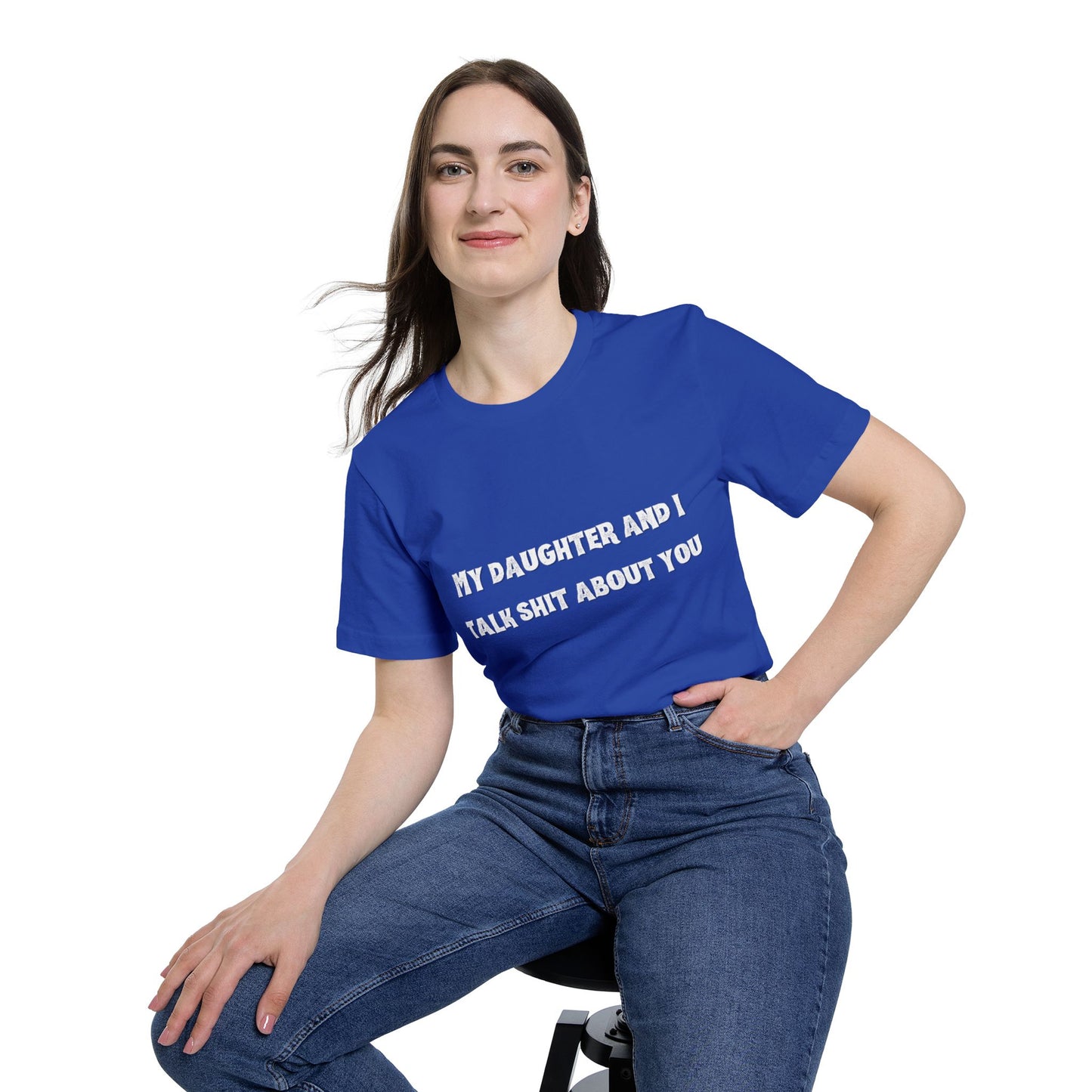 Humorous Family T-Shirt - Unisex Short-Sleeve Jersey Tee - Gift for Moms, Family Gatherings, Casual Wear