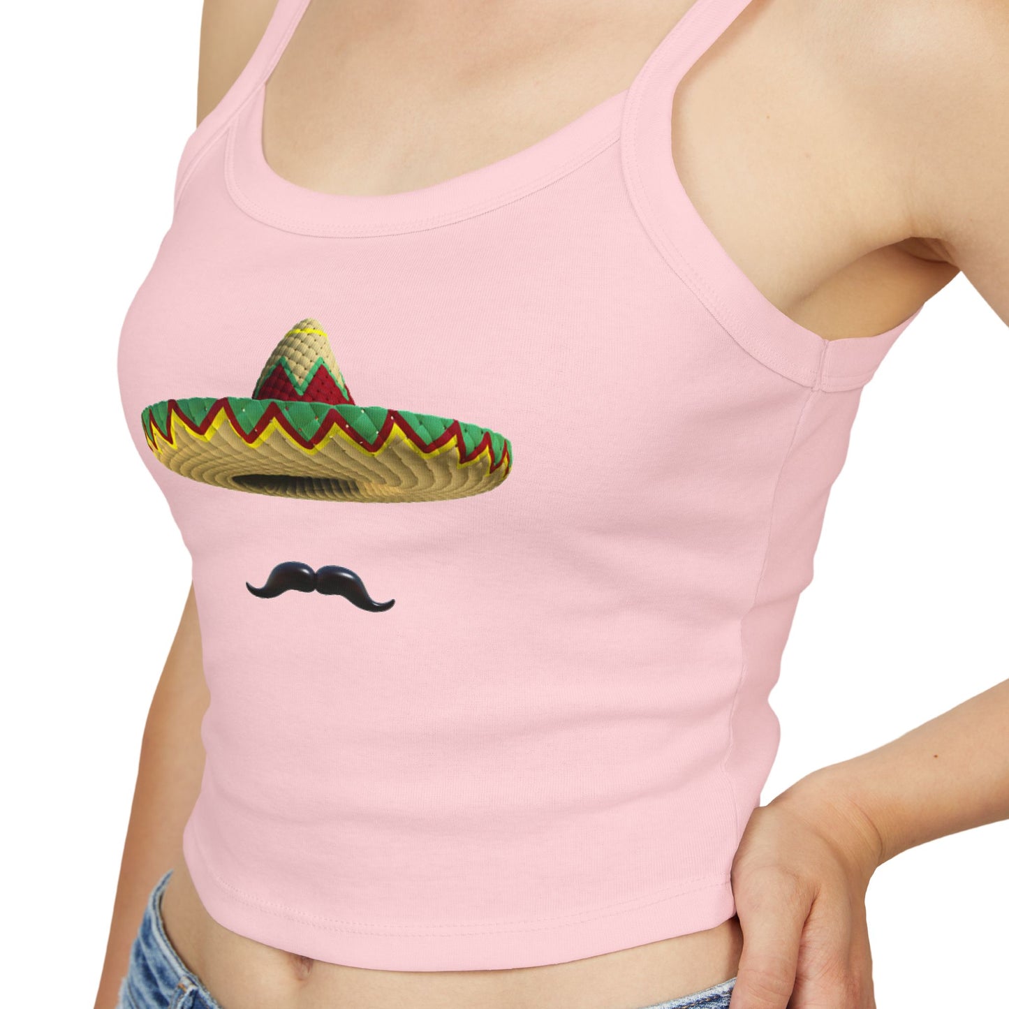 Easy Halloween Costume - Temu Obama - Dollar Store Obama - Sombrero Tank, Gift for Her