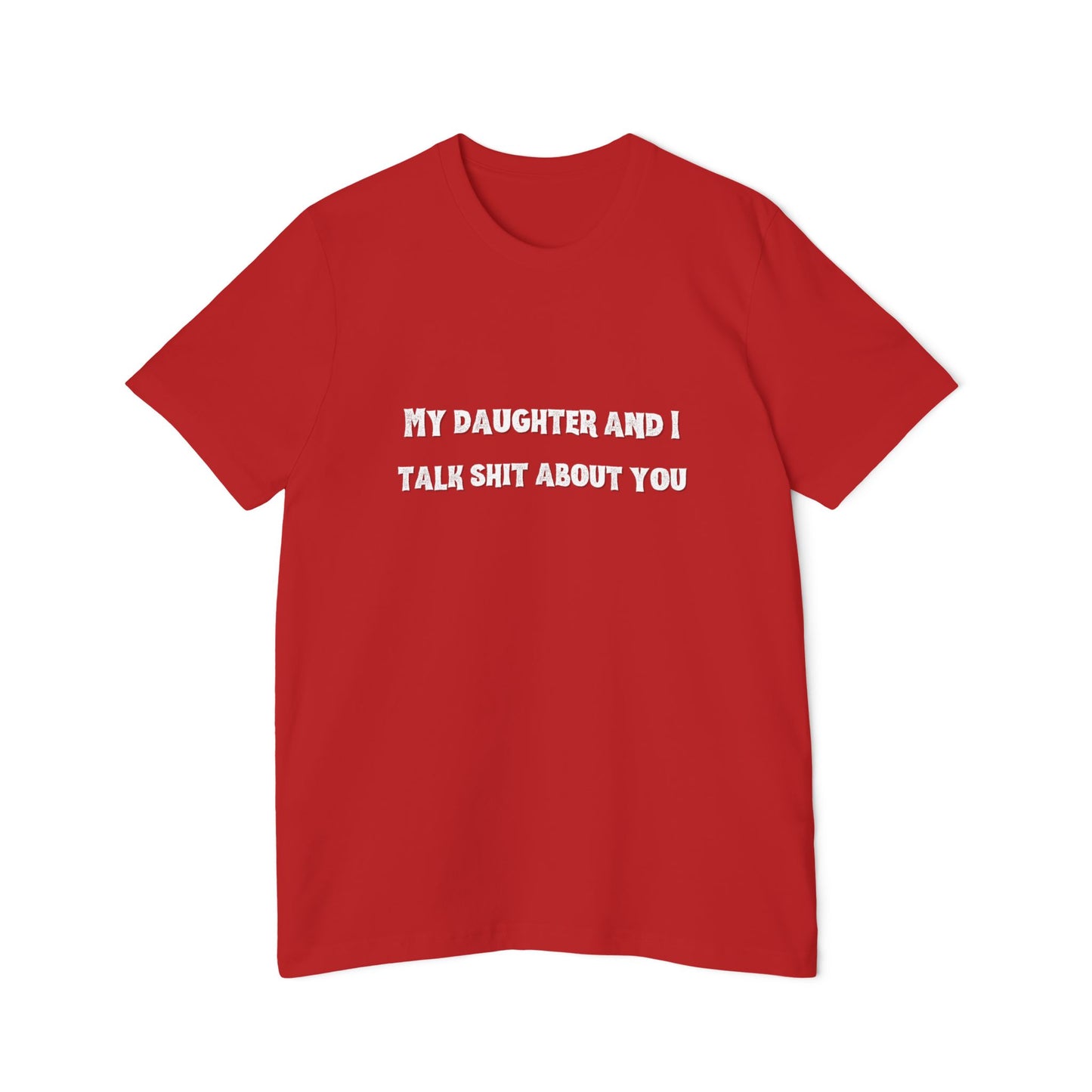 Humorous Family T-Shirt - Unisex Short-Sleeve Jersey Tee - Gift for Moms, Family Gatherings, Casual Wear