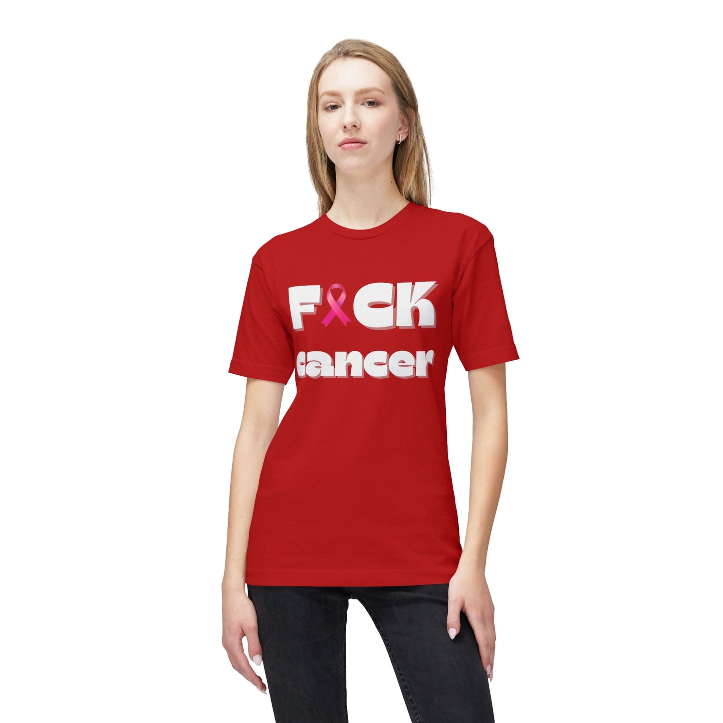 Bold Cancer Awareness T-Shirt, Breast Cancer Support Tee, Unisex Apparel, Inspirational Gift, Made in USA, Fighting Cancer Gear