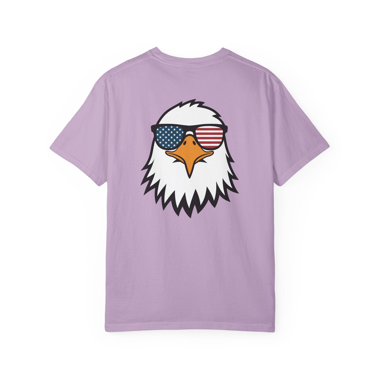 Grillin' Like a Villain Unisex T-Shirt | Patriotic BBQ Tee with Eagle Design