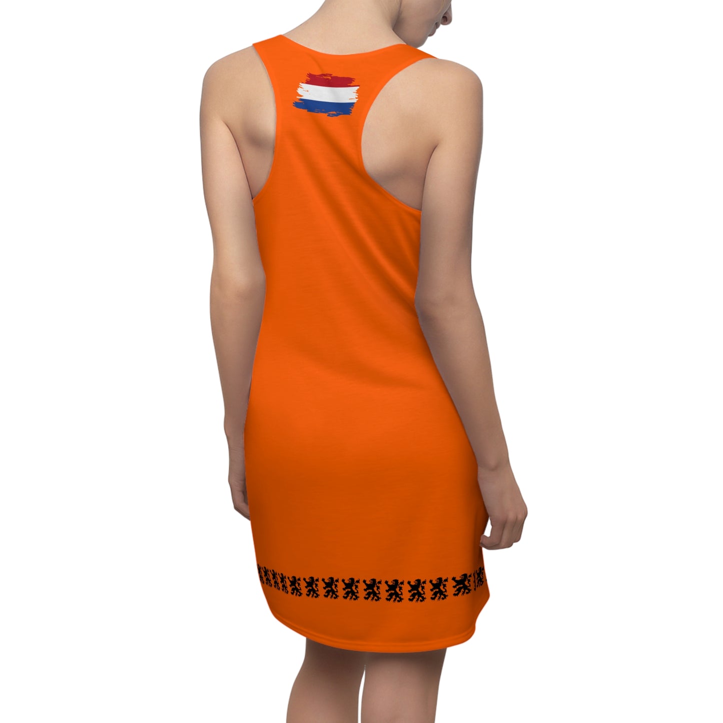 I’m Dutch and I know things - Racerback Dress, Voetbal, Koningdag of Festival Dress, Summer Dress, Casual Wear, Vacation Outfit, Holiday Apparel