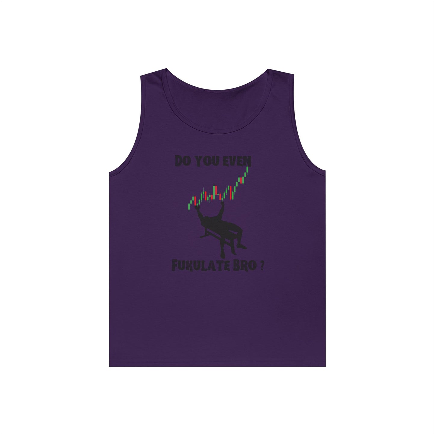 Workout Tank for Traders, Geeky Summer Apparel, Do You Even Fulkulate Bro?, Gift for Traders, Unisex Cotton Top
