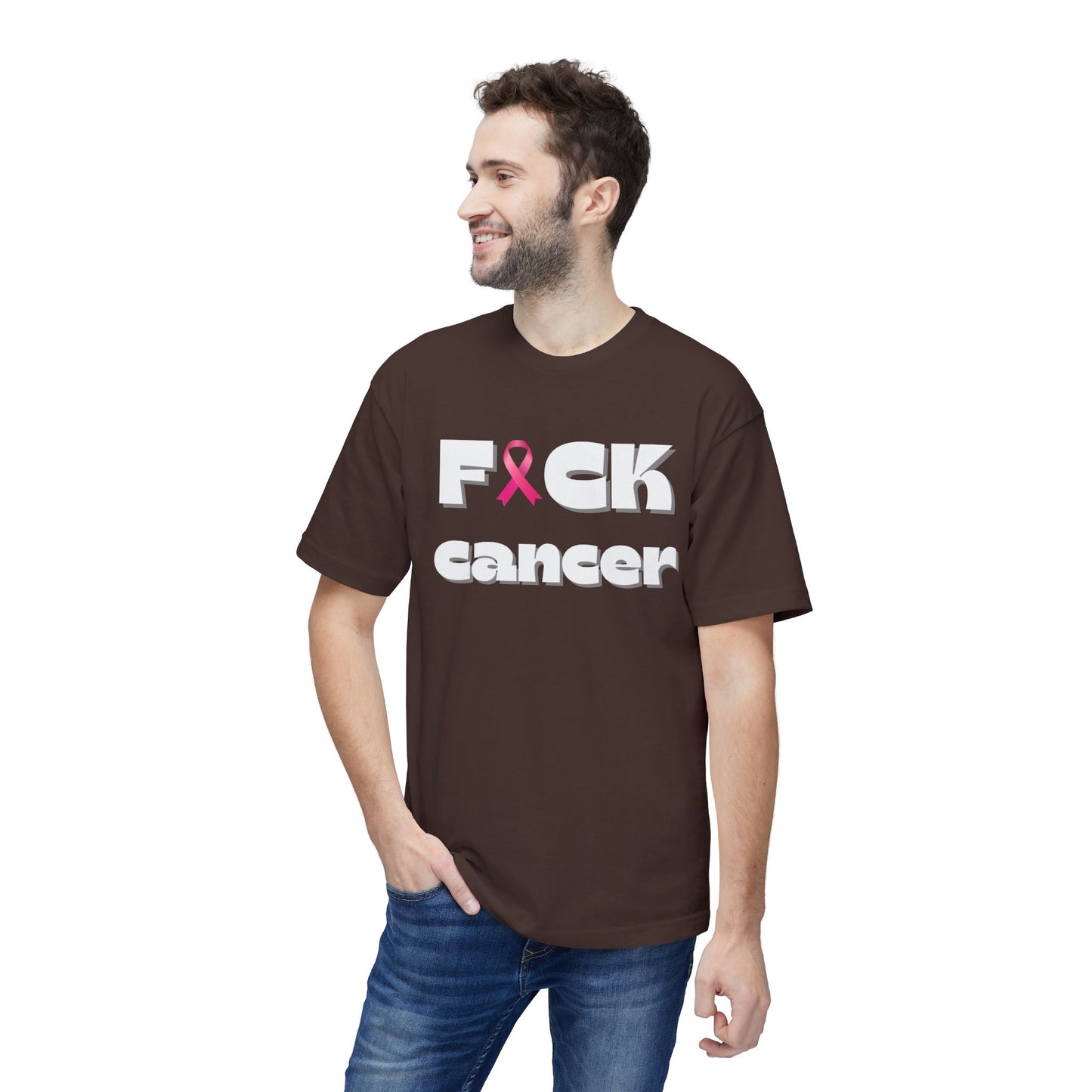 Bold Cancer Awareness T-Shirt, Breast Cancer Support Tee, Unisex Apparel, Inspirational Gift, Made in USA, Fighting Cancer Gear
