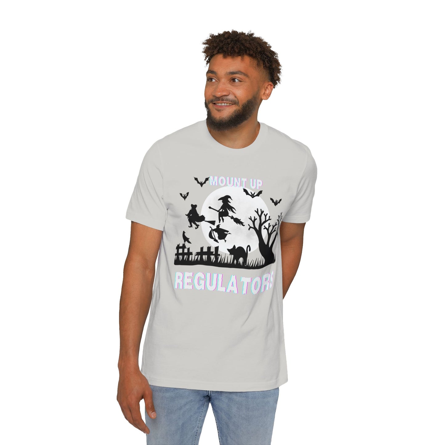 Mount Up Regulators T-Shirt, Unisex Halloween Top, Gift for Witch Lovers
