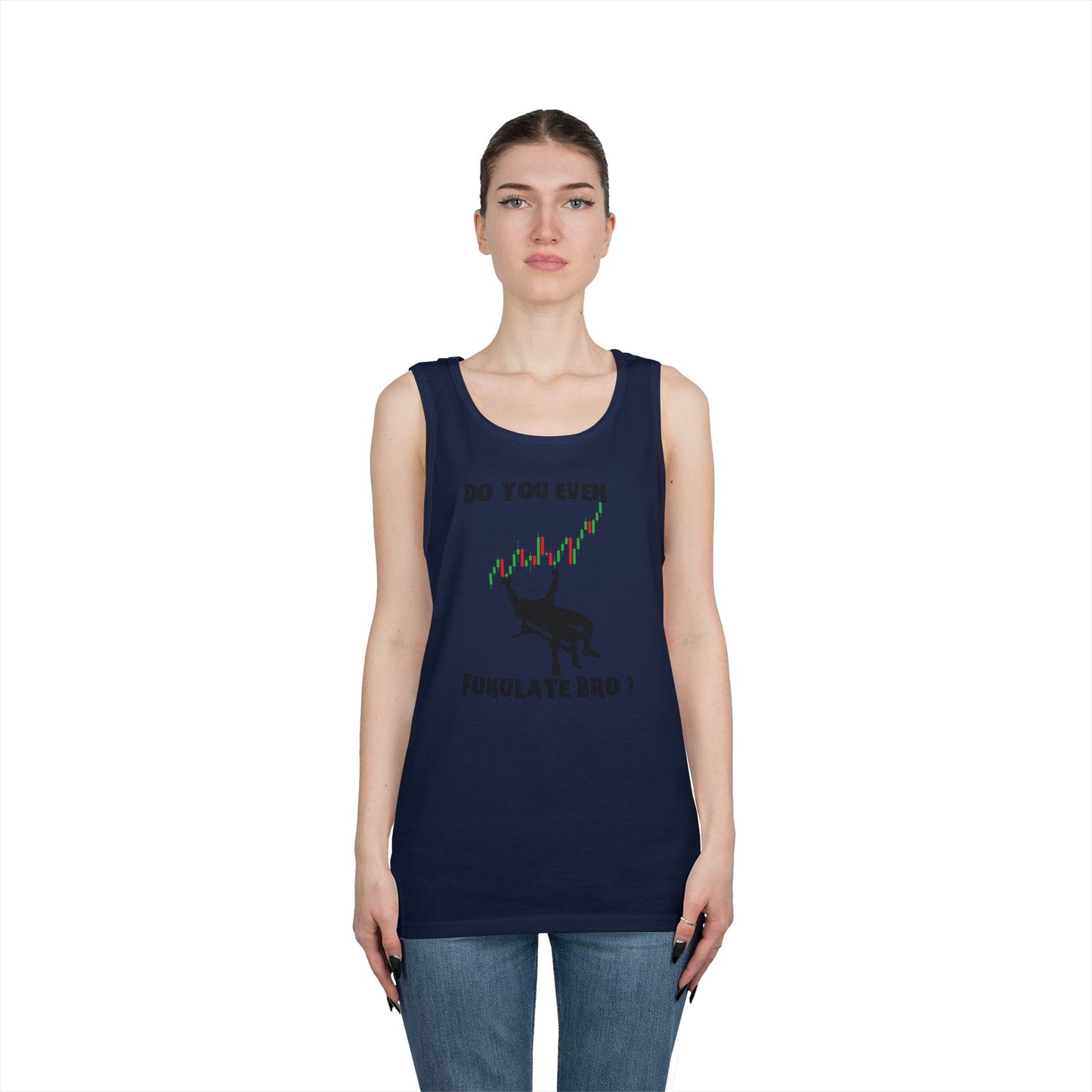 Workout Tank for Traders, Geeky Summer Apparel, Do You Even Fulkulate Bro?, Gift for Traders, Unisex Cotton Top