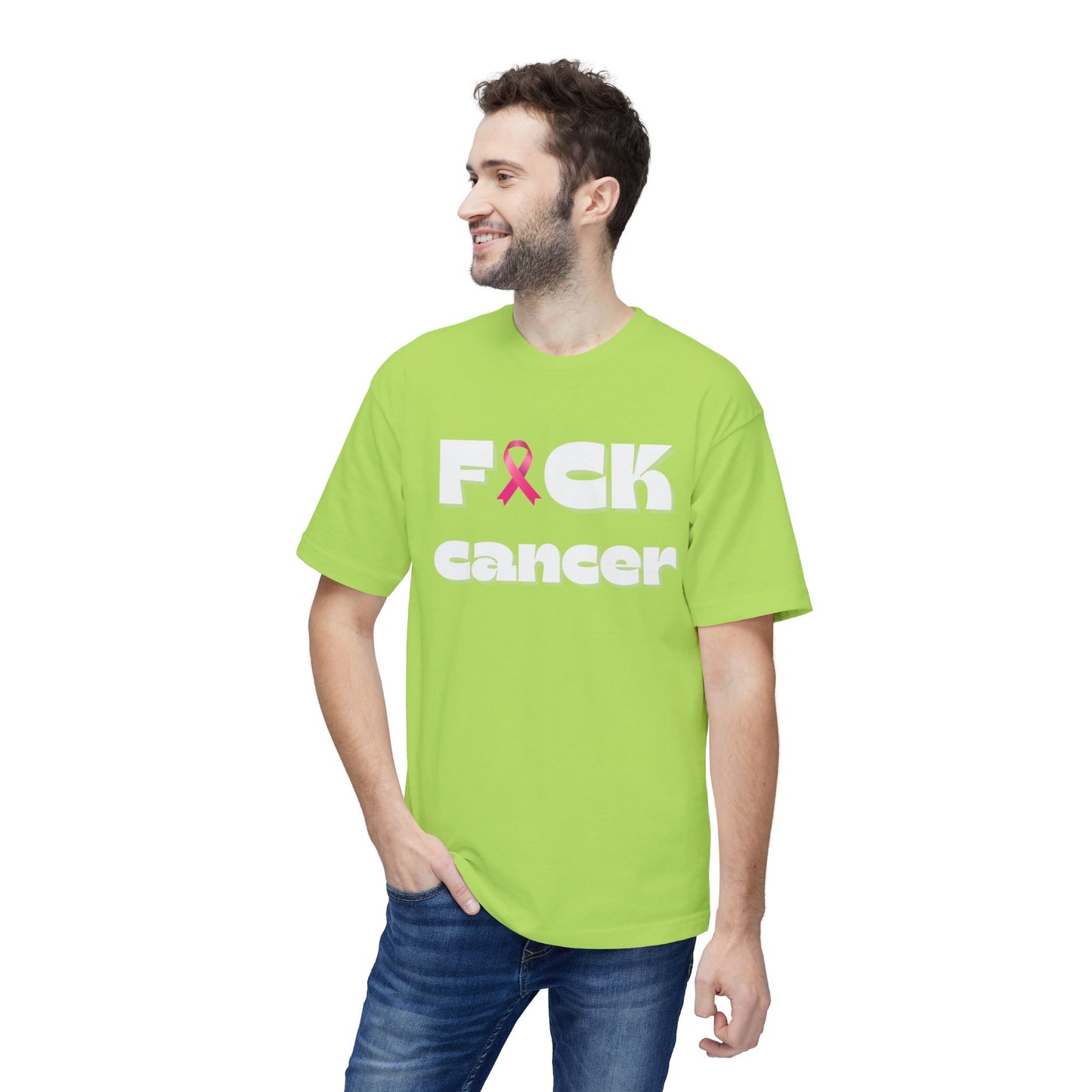 Bold Cancer Awareness T-Shirt, Breast Cancer Support Tee, Unisex Apparel, Inspirational Gift, Made in USA, Fighting Cancer Gear