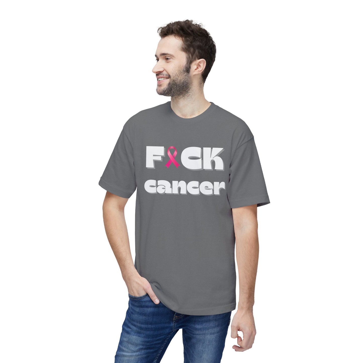 Bold Cancer Awareness T-Shirt, Breast Cancer Support Tee, Unisex Apparel, Inspirational Gift, Made in USA, Fighting Cancer Gear