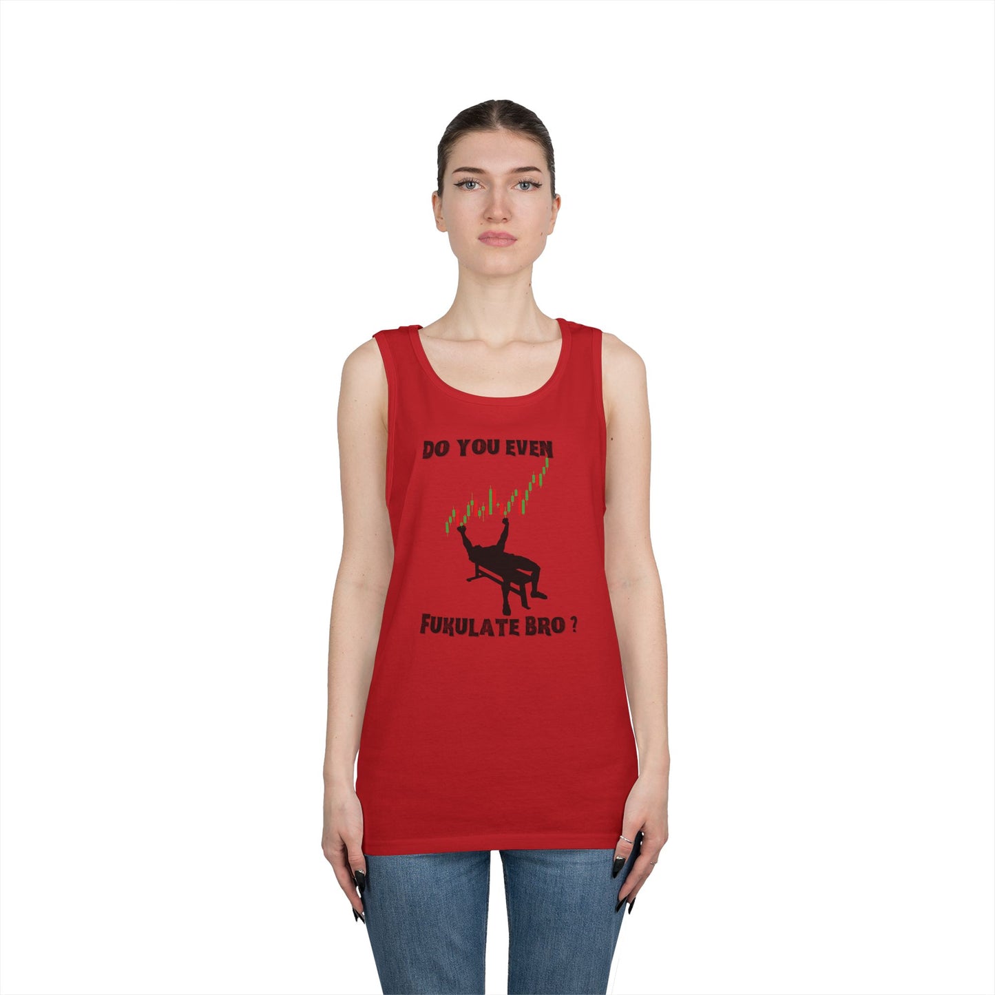 Workout Tank for Traders, Geeky Summer Apparel, Do You Even Fulkulate Bro?, Gift for Traders, Unisex Cotton Top