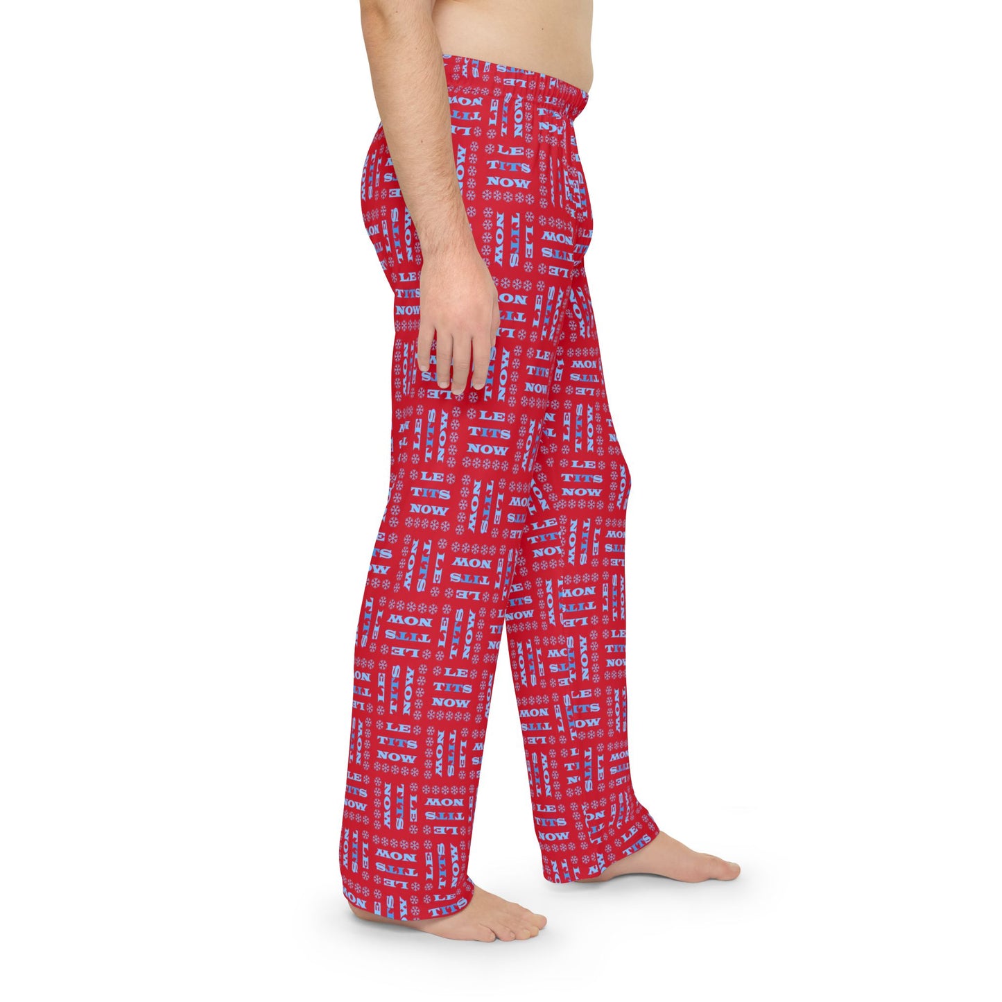 Men's Pajama Pants - LETitSNOW Pattern Lounge Sleepwear