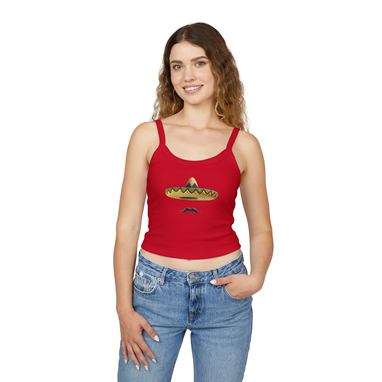 Easy Halloween Costume - Temu Obama - Dollar Store Obama - Sombrero Tank, Gift for Her