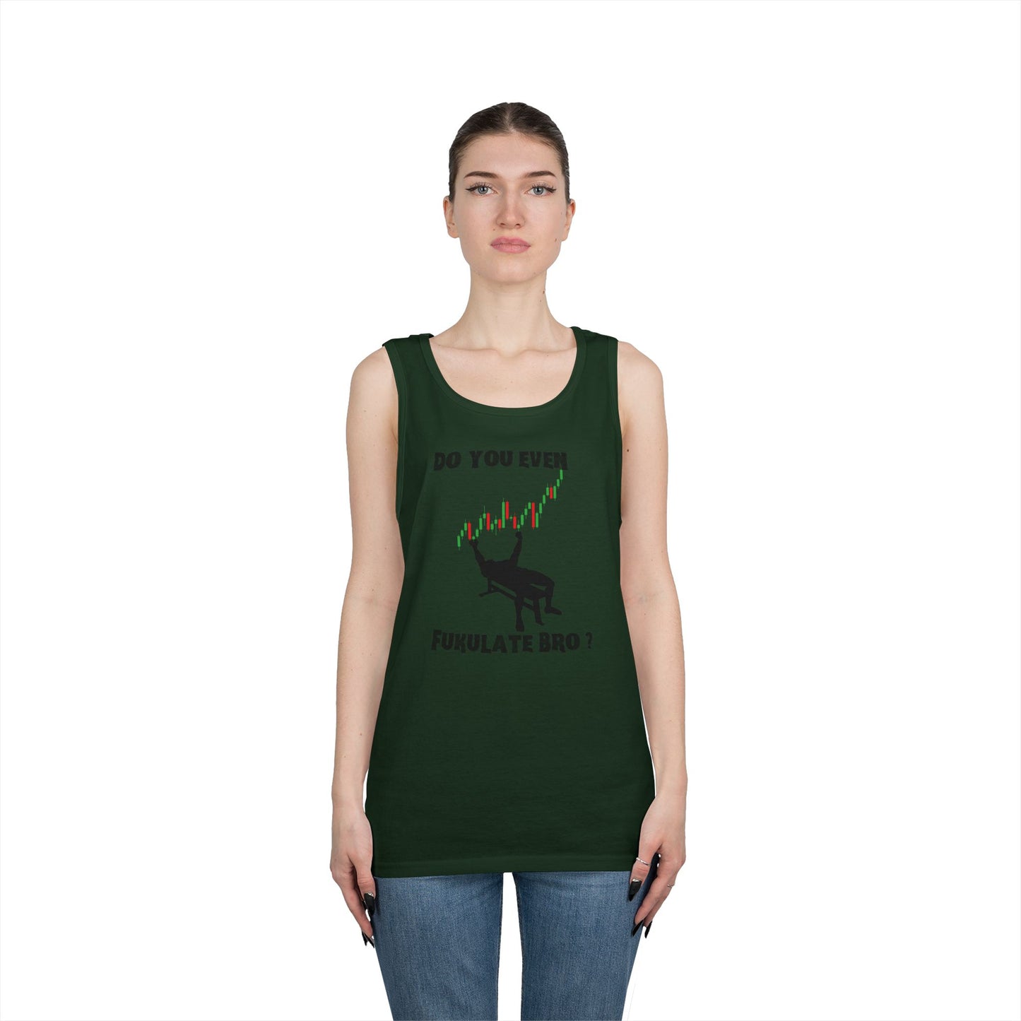 Workout Tank for Traders, Geeky Summer Apparel, Do You Even Fulkulate Bro?, Gift for Traders, Unisex Cotton Top