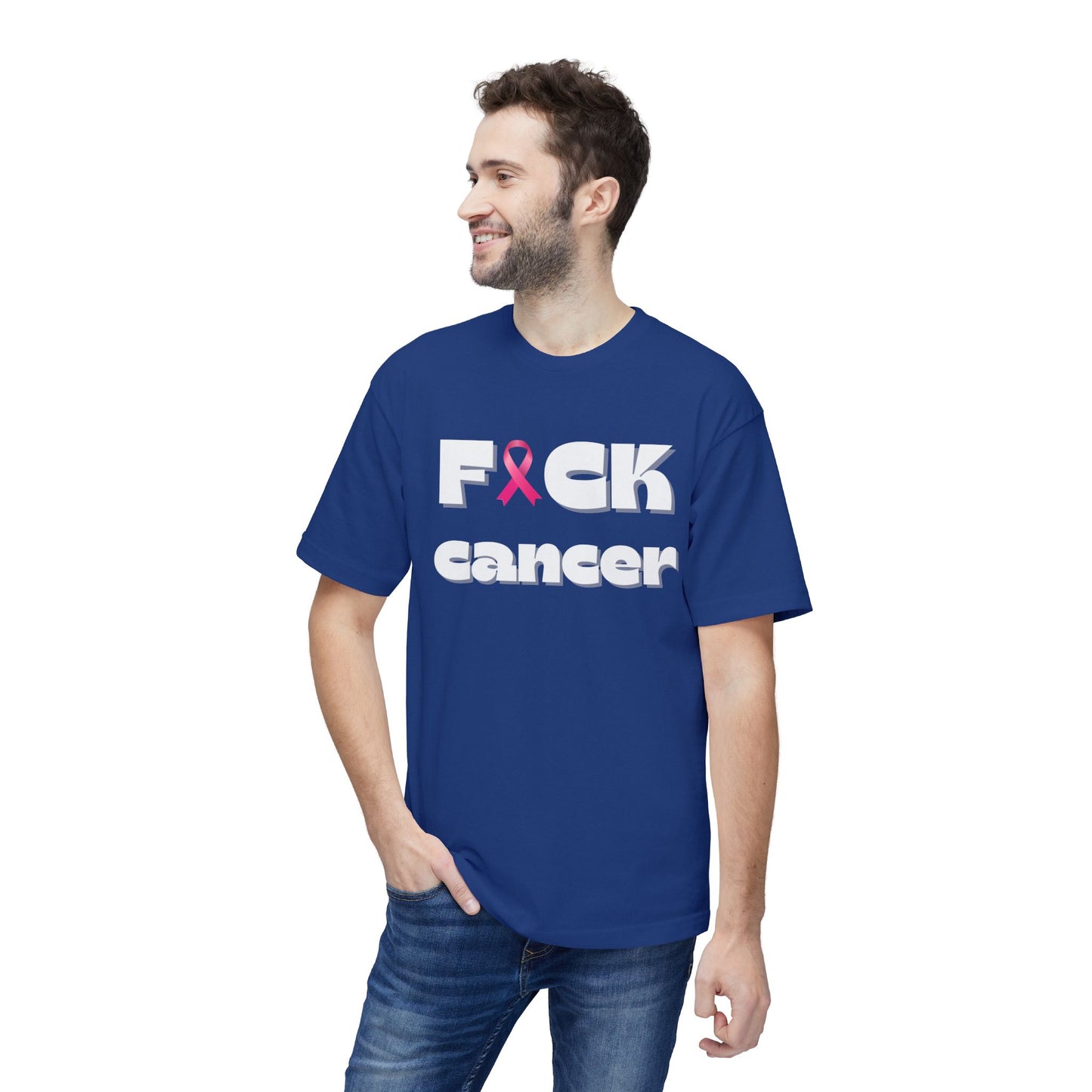 Bold Cancer Awareness T-Shirt, Breast Cancer Support Tee, Unisex Apparel, Inspirational Gift, Made in USA, Fighting Cancer Gear