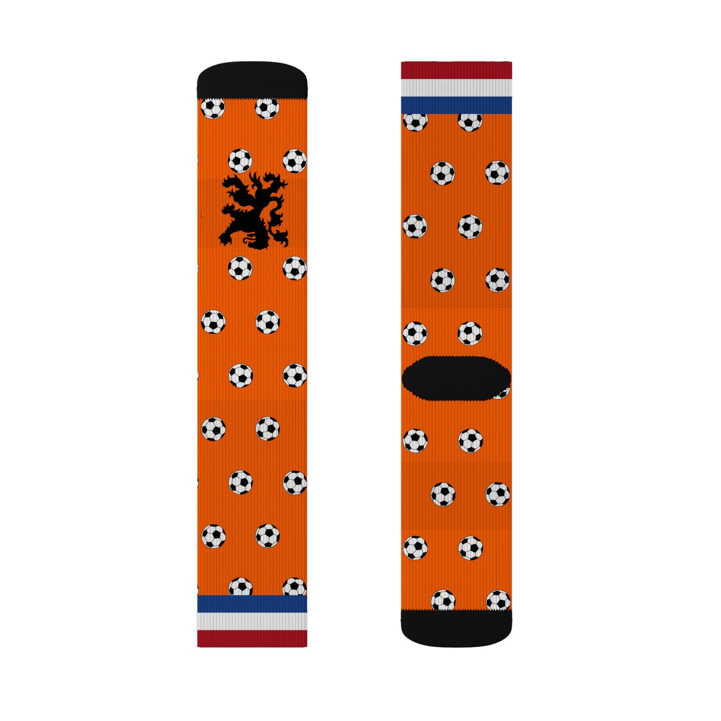 Dutch Voetbal Sokken - Perfect for Game Day, Gifts for Soccer Fans, Sportswear, Athleisure, Fun Accessories