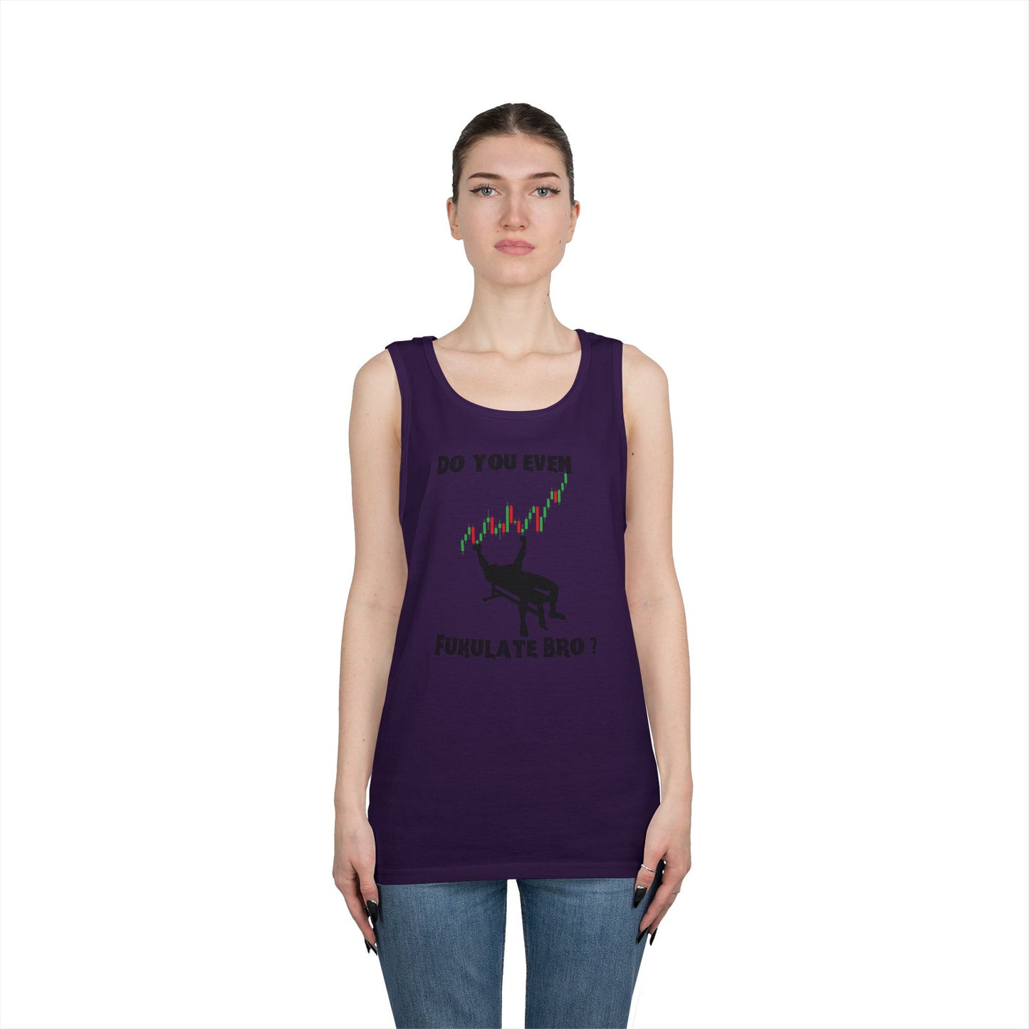 Workout Tank for Traders, Geeky Summer Apparel, Do You Even Fulkulate Bro?, Gift for Traders, Unisex Cotton Top