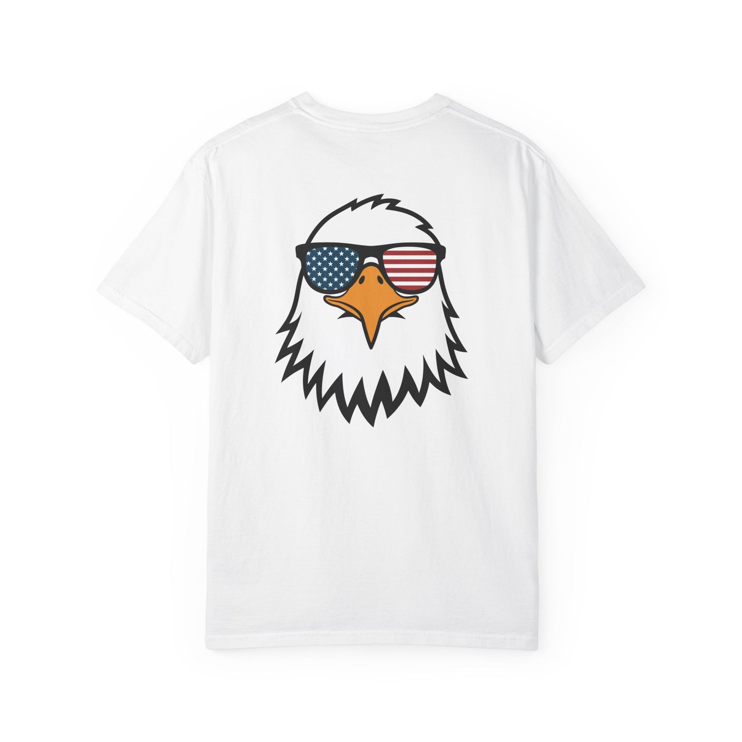 Grillin' Like a Villain Unisex T-Shirt | Patriotic BBQ Tee with Eagle Design