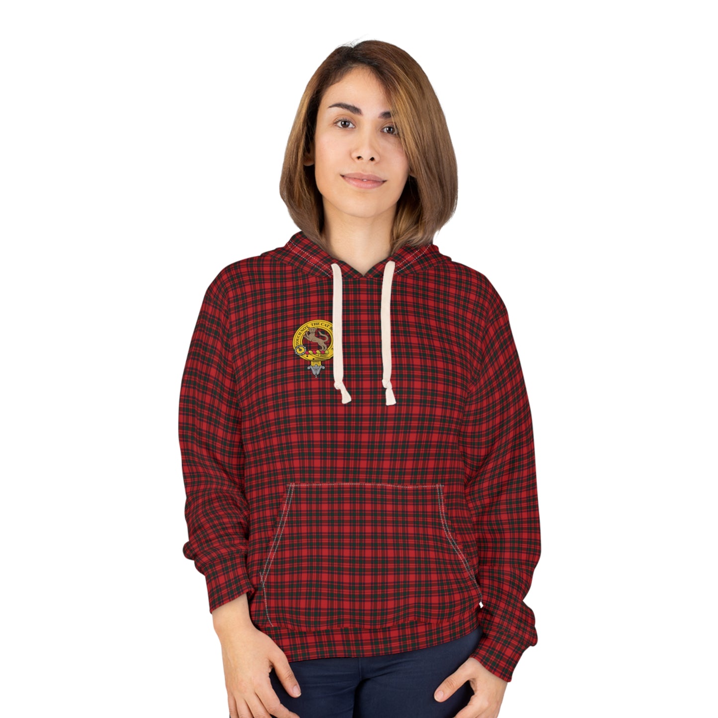 Clan Mackintosh - Unisex Pullover Hoodie, Cozy Flannel Style for Casual Wear, Perfect for Fall, Holidays, and Family Gatherings, Gift for Friends
