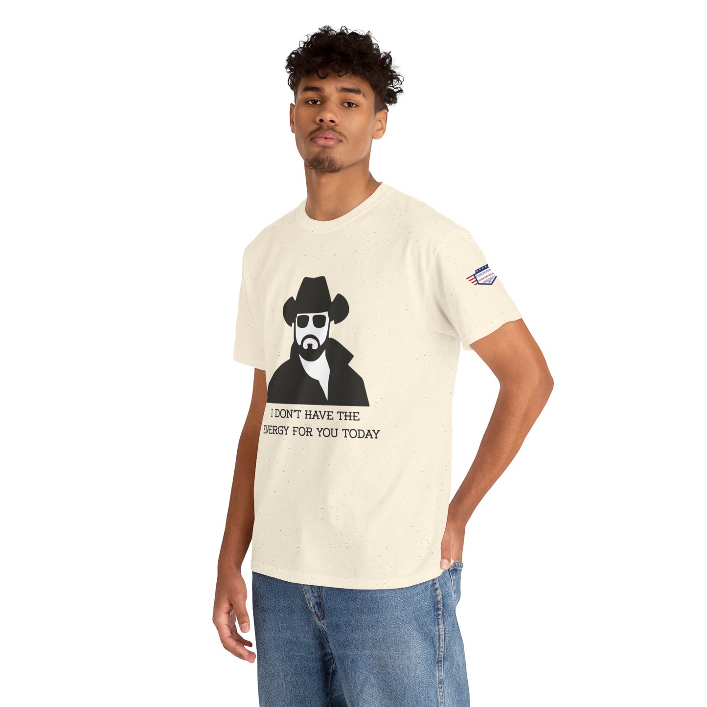 I Don't Have the Energy for You Today, Casual Wear, Gift for Friends, Funny Quote Shirt, Relaxed Fit Shirt