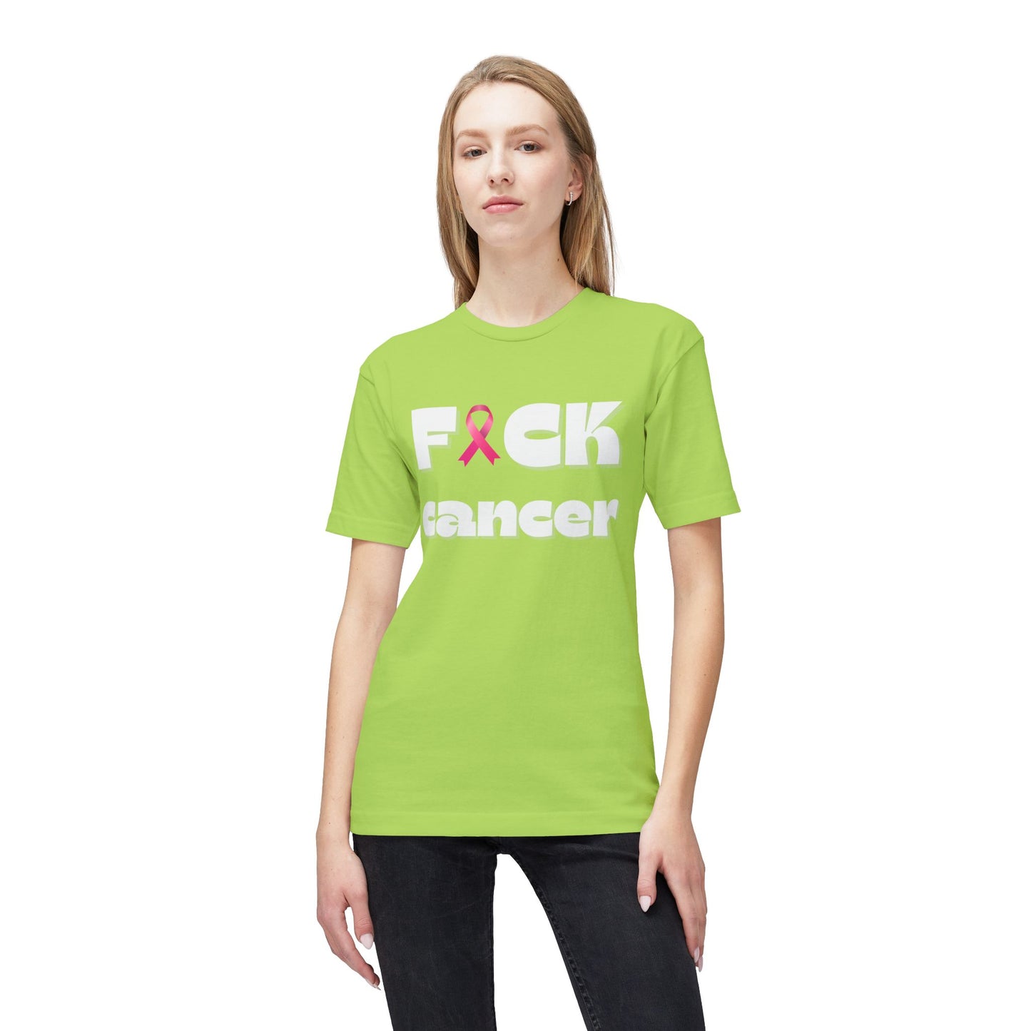Bold Cancer Awareness T-Shirt, Breast Cancer Support Tee, Unisex Apparel, Inspirational Gift, Made in USA, Fighting Cancer Gear