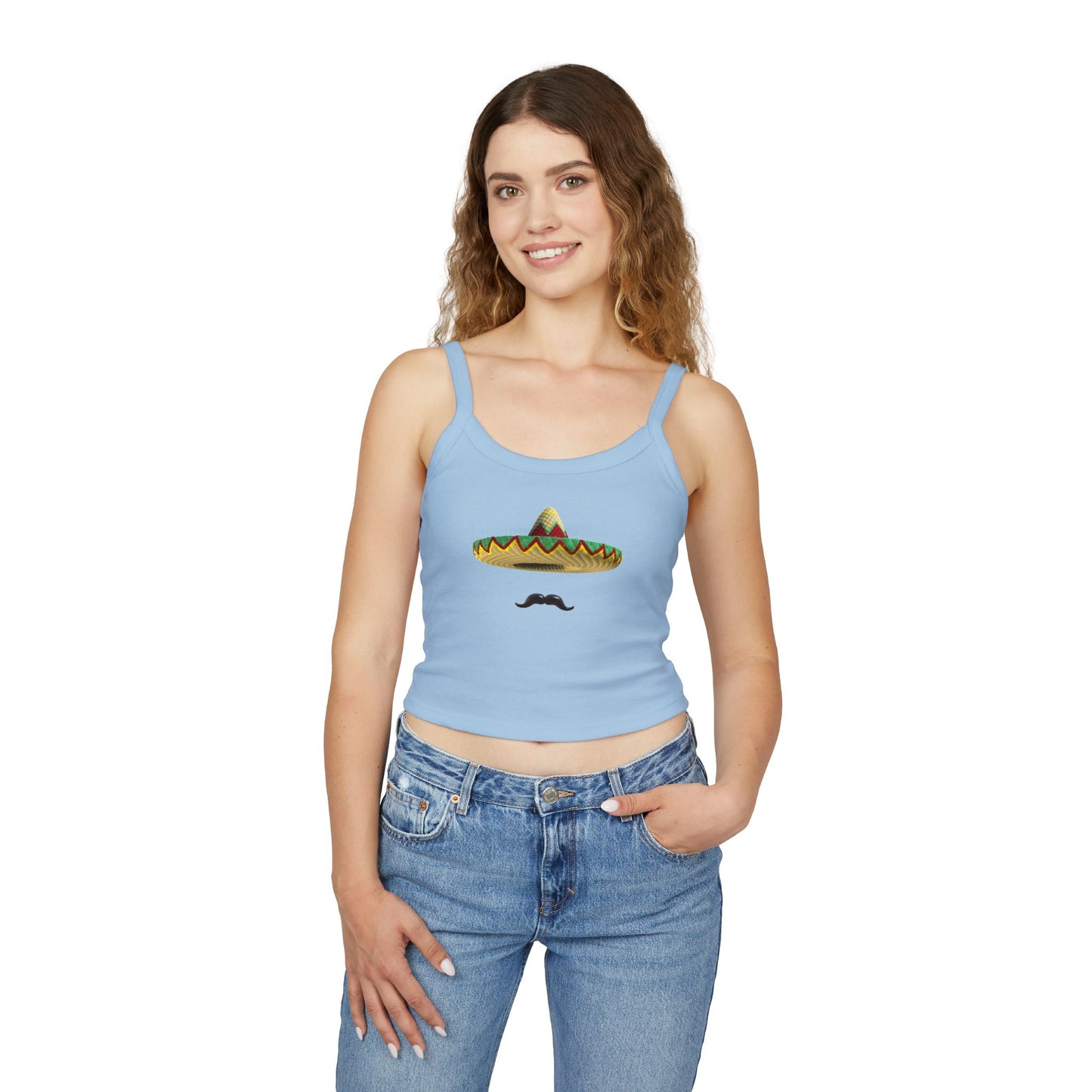 Easy Halloween Costume - Temu Obama - Dollar Store Obama - Sombrero Tank, Gift for Her