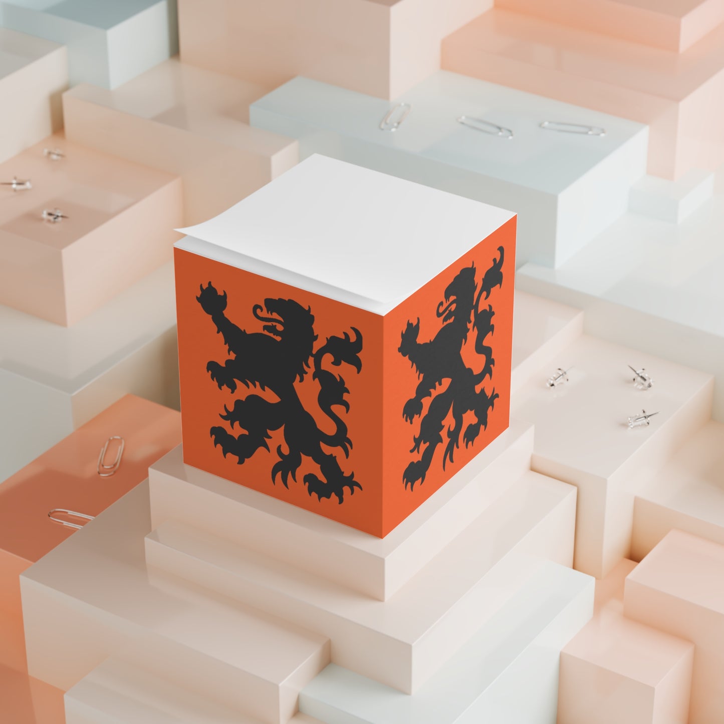 Dutch Sticky Notes Cube - Ideal for Office, Gift, Decor, Stationery, Classroom