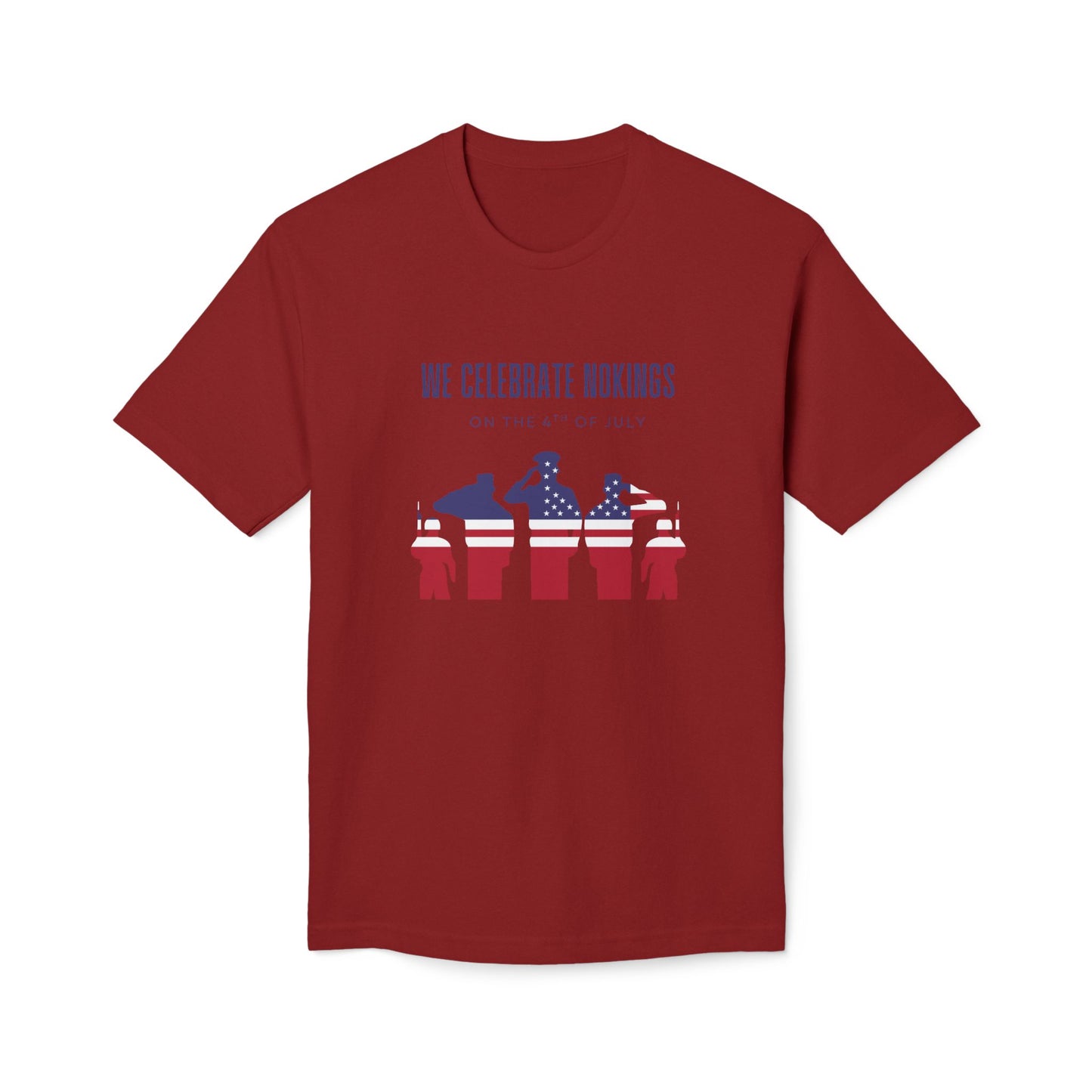 We Celebrate Nokings, on the 4th of July - Perfect for Political Events, Celebrations, Casual Wear, Gift for Activists