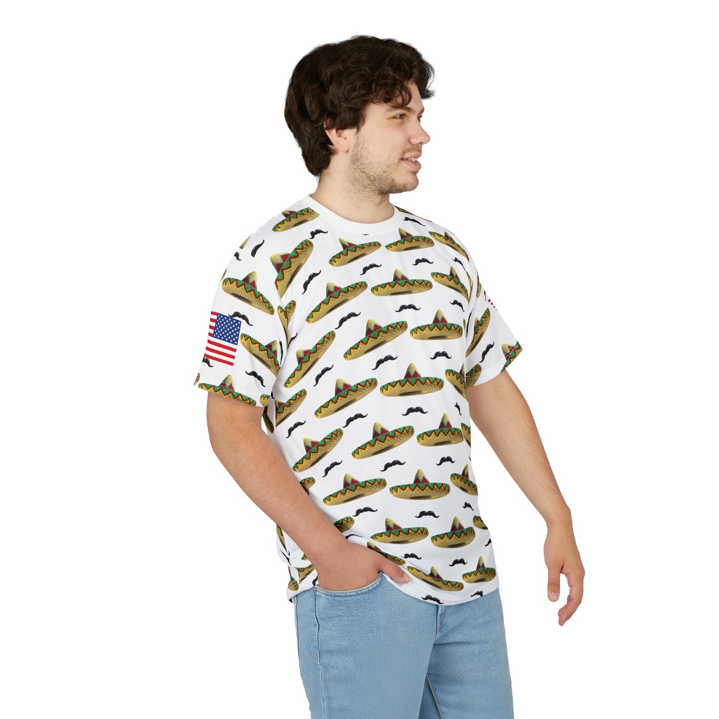 Fiesta Fun Temu Obama - Dollar Store Obama - Unisex Tee | Mustache & Sombrero Party Shirt