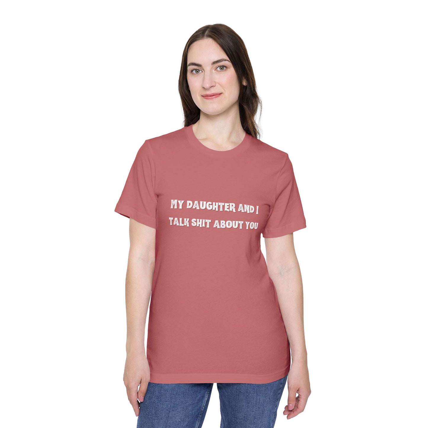 Humorous Family T-Shirt - Unisex Short-Sleeve Jersey Tee - Gift for Moms, Family Gatherings, Casual Wear