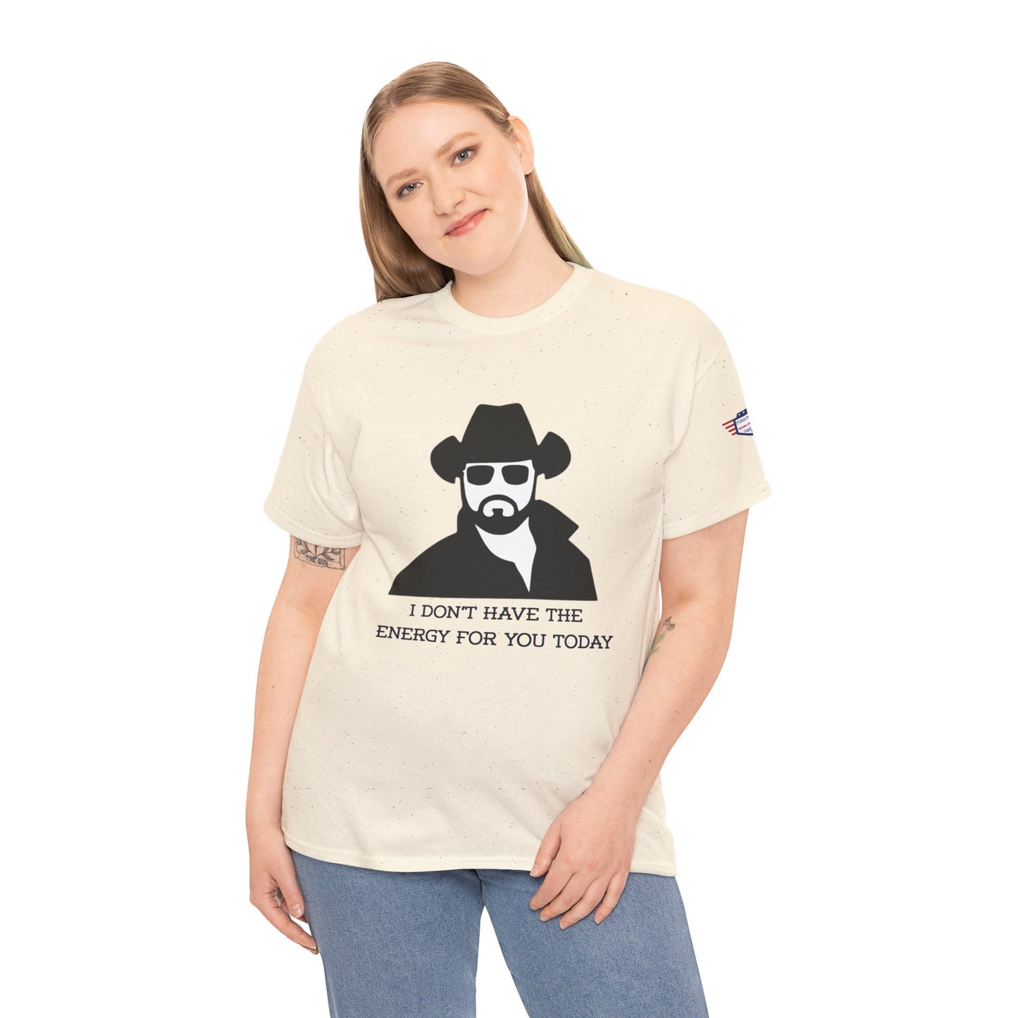 I Don't Have the Energy for You Today, Casual Wear, Gift for Friends, Funny Quote Shirt, Relaxed Fit Shirt