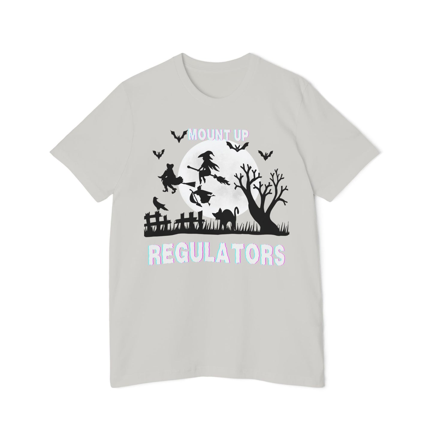 Mount Up Regulators T-Shirt, Unisex Halloween Top, Gift for Witch Lovers