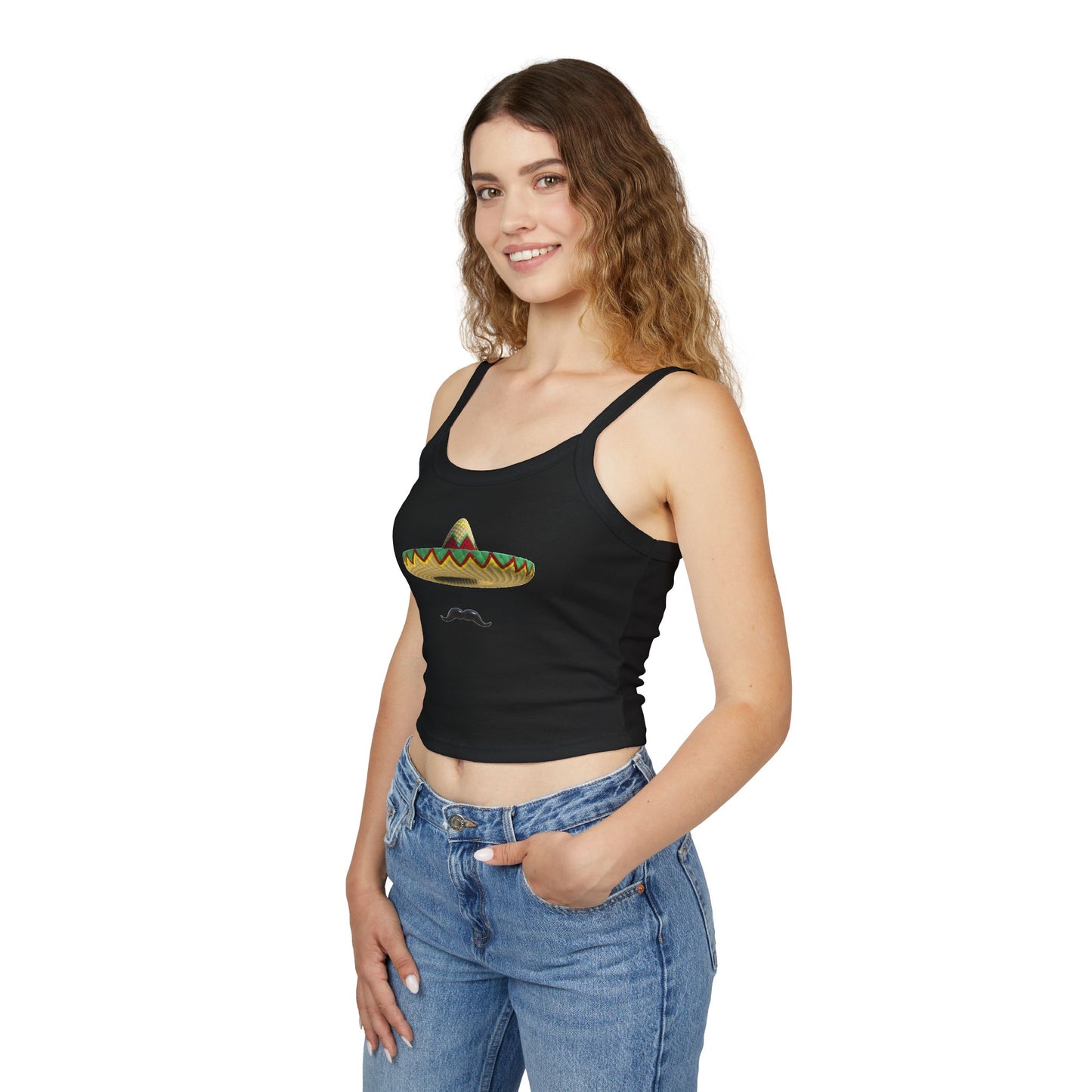 Easy Halloween Costume - Temu Obama - Dollar Store Obama - Sombrero Tank, Gift for Her