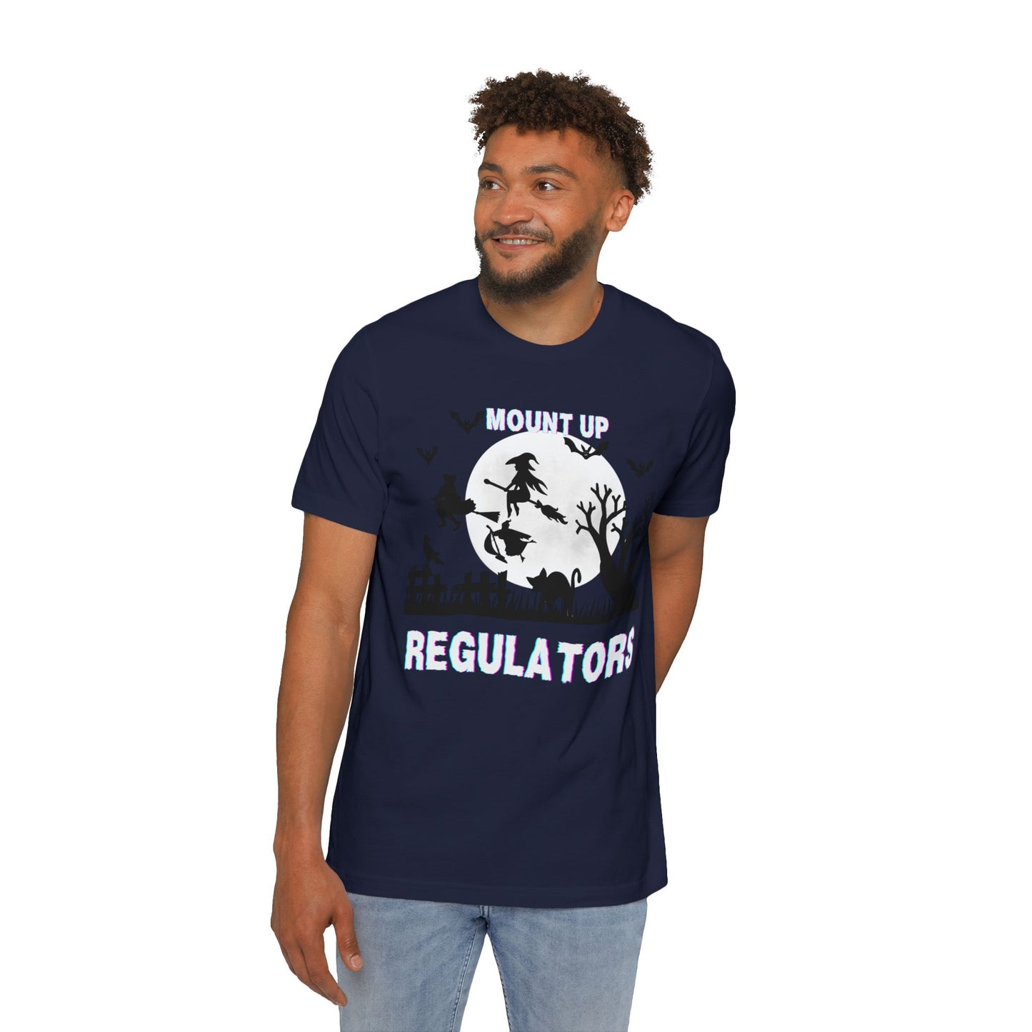 Mount Up Regulators T-Shirt, Unisex Halloween Top, Gift for Witch Lovers