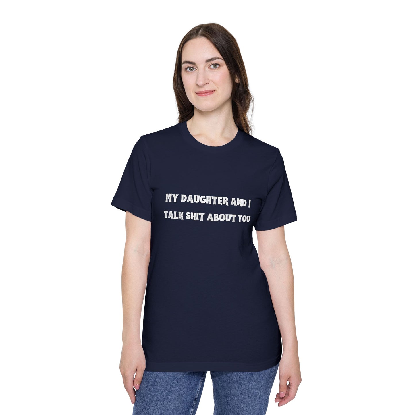 Humorous Family T-Shirt - Unisex Short-Sleeve Jersey Tee - Gift for Moms, Family Gatherings, Casual Wear