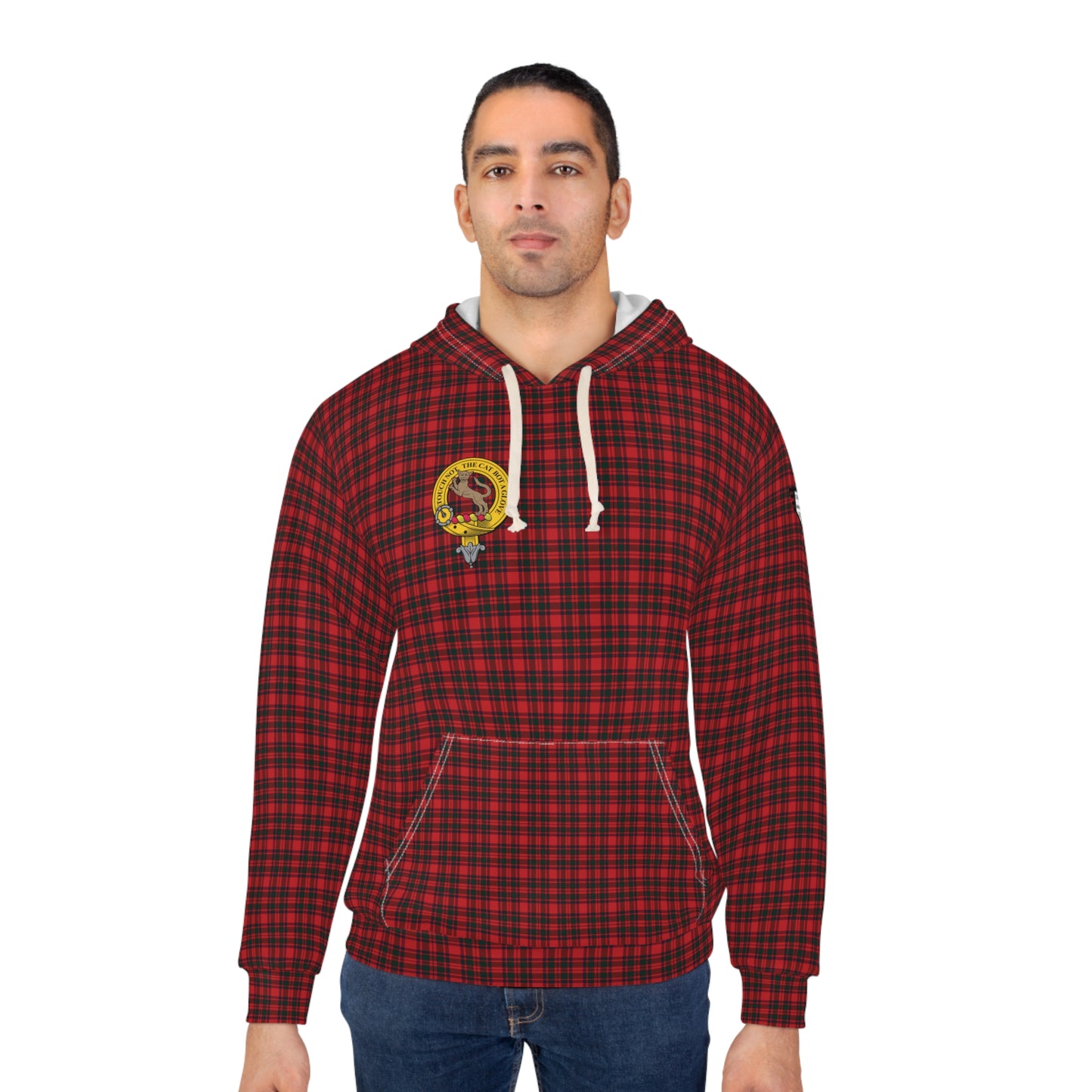 Clan Mackintosh - Unisex Pullover Hoodie, Cozy Flannel Style for Casual Wear, Perfect for Fall, Holidays, and Family Gatherings, Gift for Friends