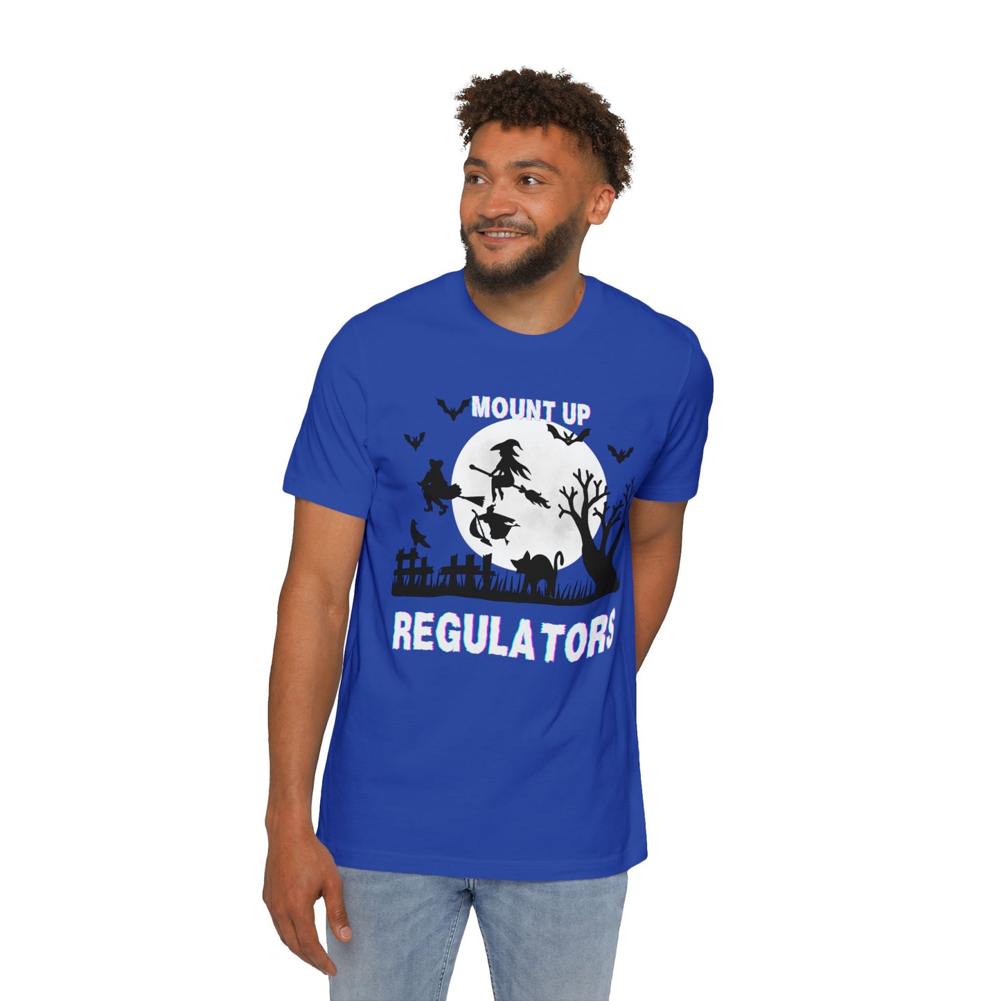 Mount Up Regulators T-Shirt, Unisex Halloween Top, Gift for Witch Lovers