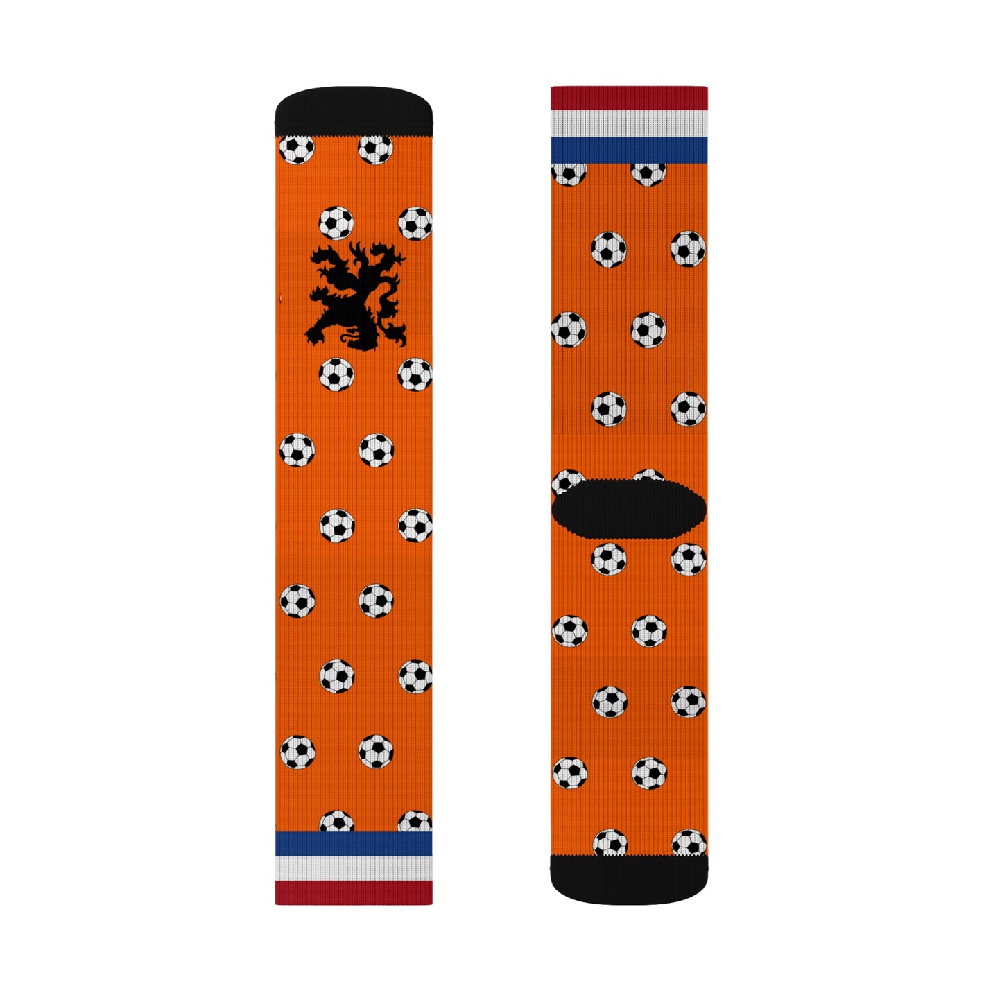 Dutch Voetbal Sokken - Perfect for Game Day, Gifts for Soccer Fans, Sportswear, Athleisure, Fun Accessories
