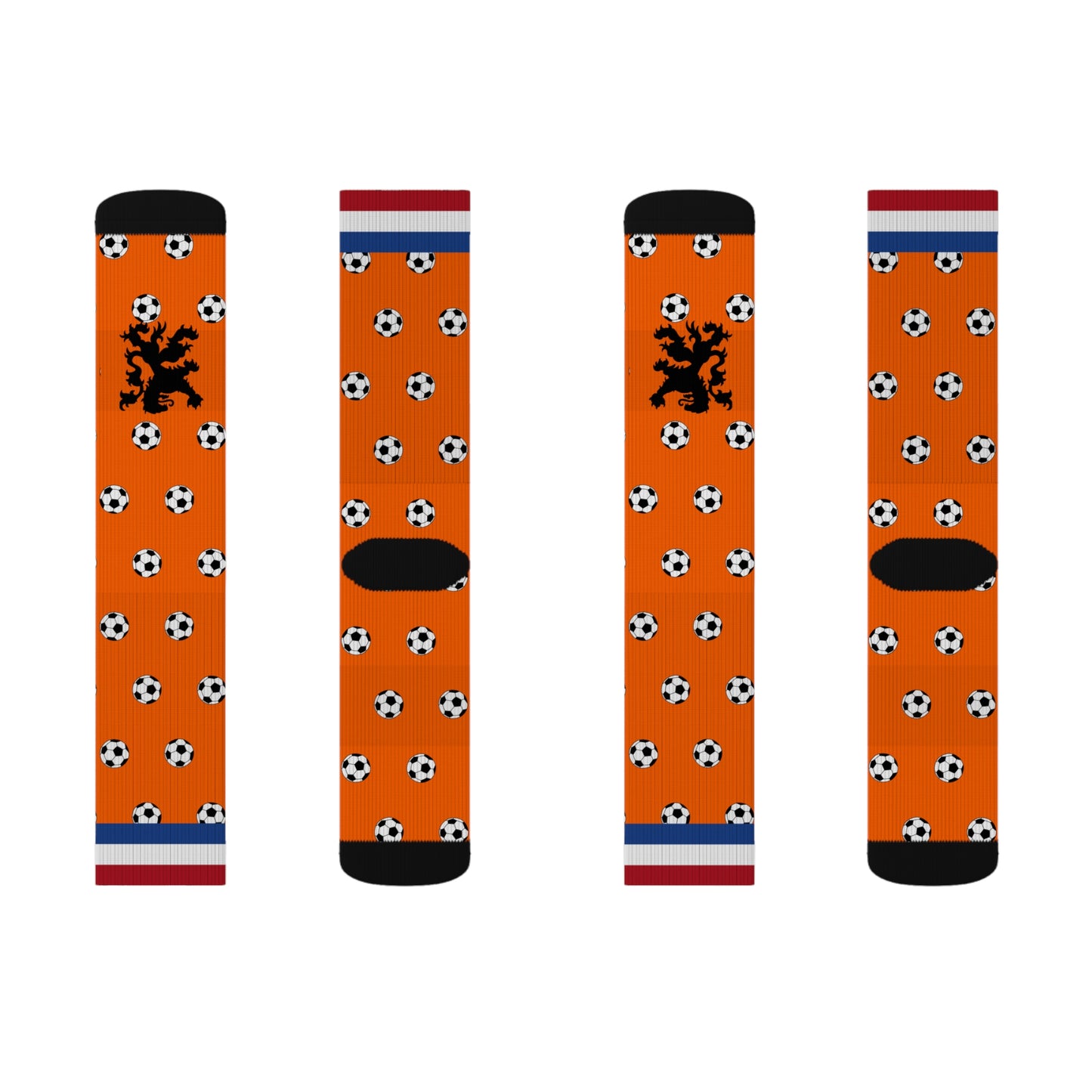 Dutch Voetbal Sokken - Perfect for Game Day, Gifts for Soccer Fans, Sportswear, Athleisure, Fun Accessories