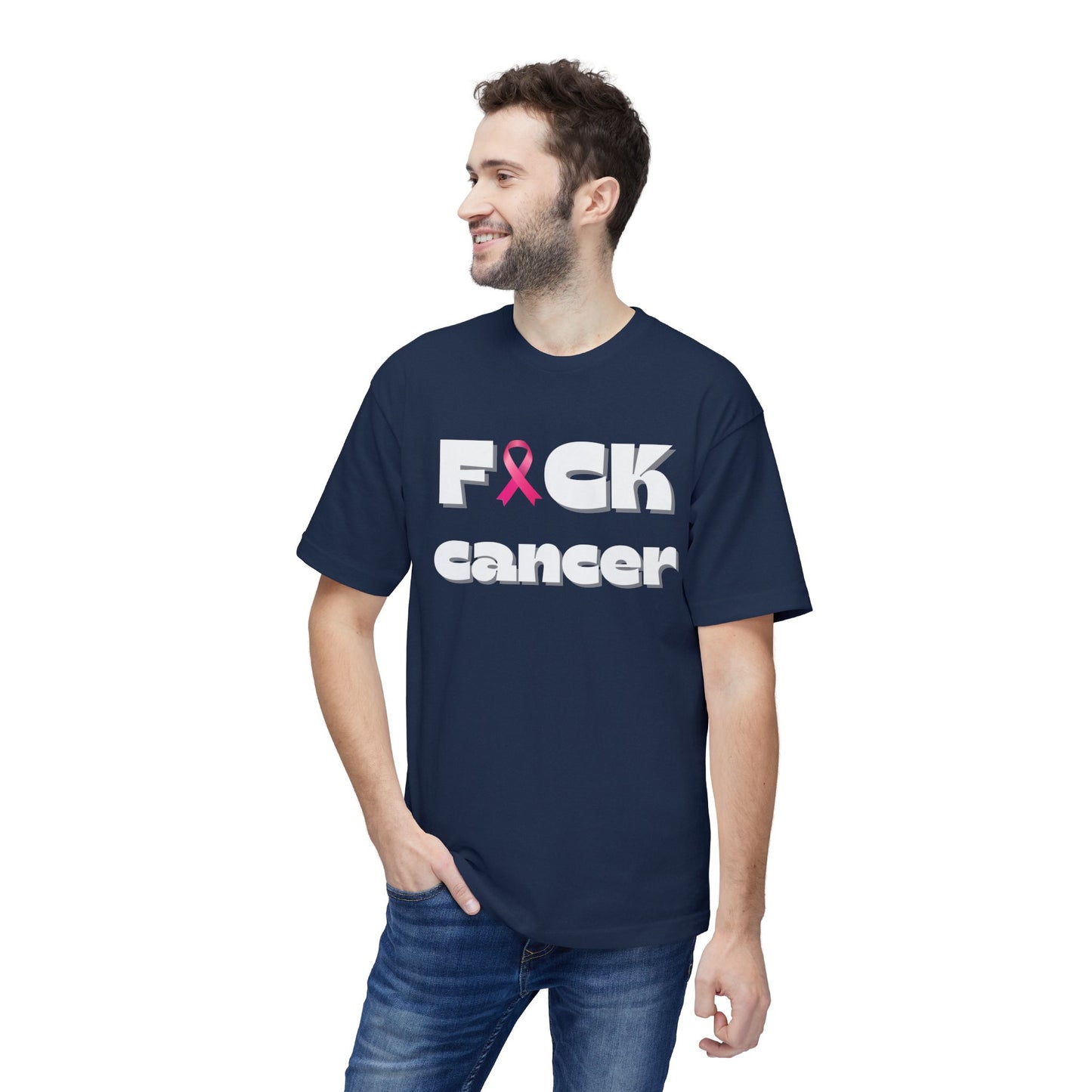 Bold Cancer Awareness T-Shirt, Breast Cancer Support Tee, Unisex Apparel, Inspirational Gift, Made in USA, Fighting Cancer Gear