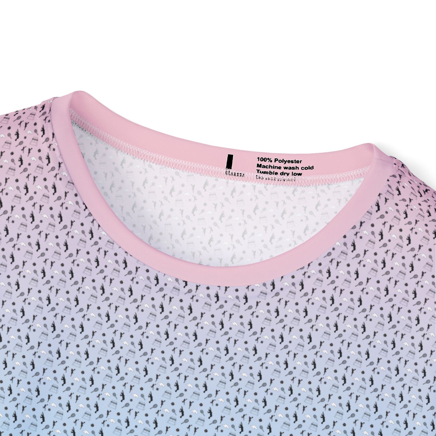 Sports Jersey - Tennis Pattern Gradient Jersey