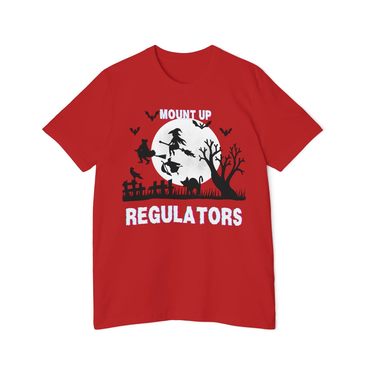 Mount Up Regulators T-Shirt, Unisex Halloween Top, Gift for Witch Lovers