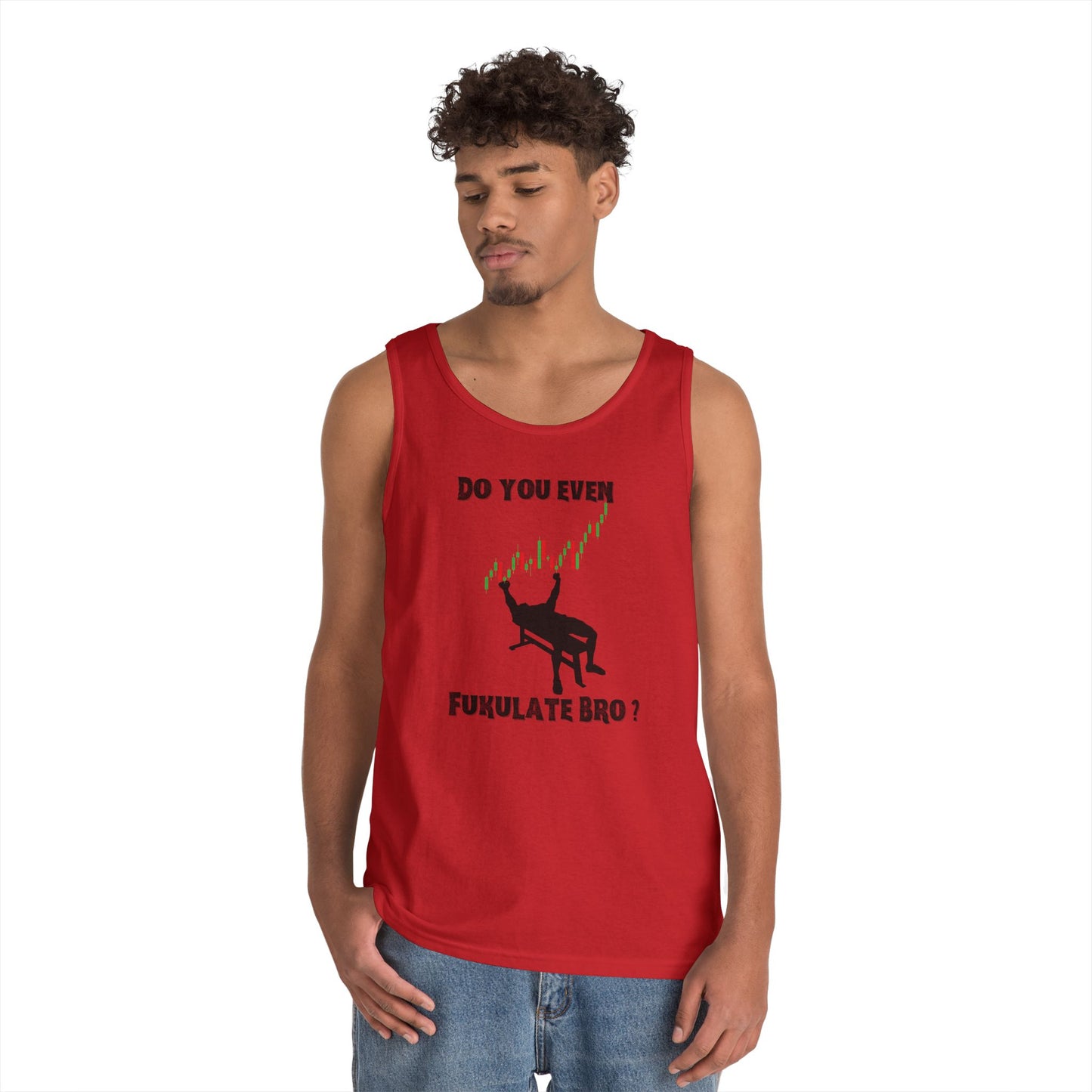 Workout Tank for Traders, Geeky Summer Apparel, Do You Even Fulkulate Bro?, Gift for Traders, Unisex Cotton Top