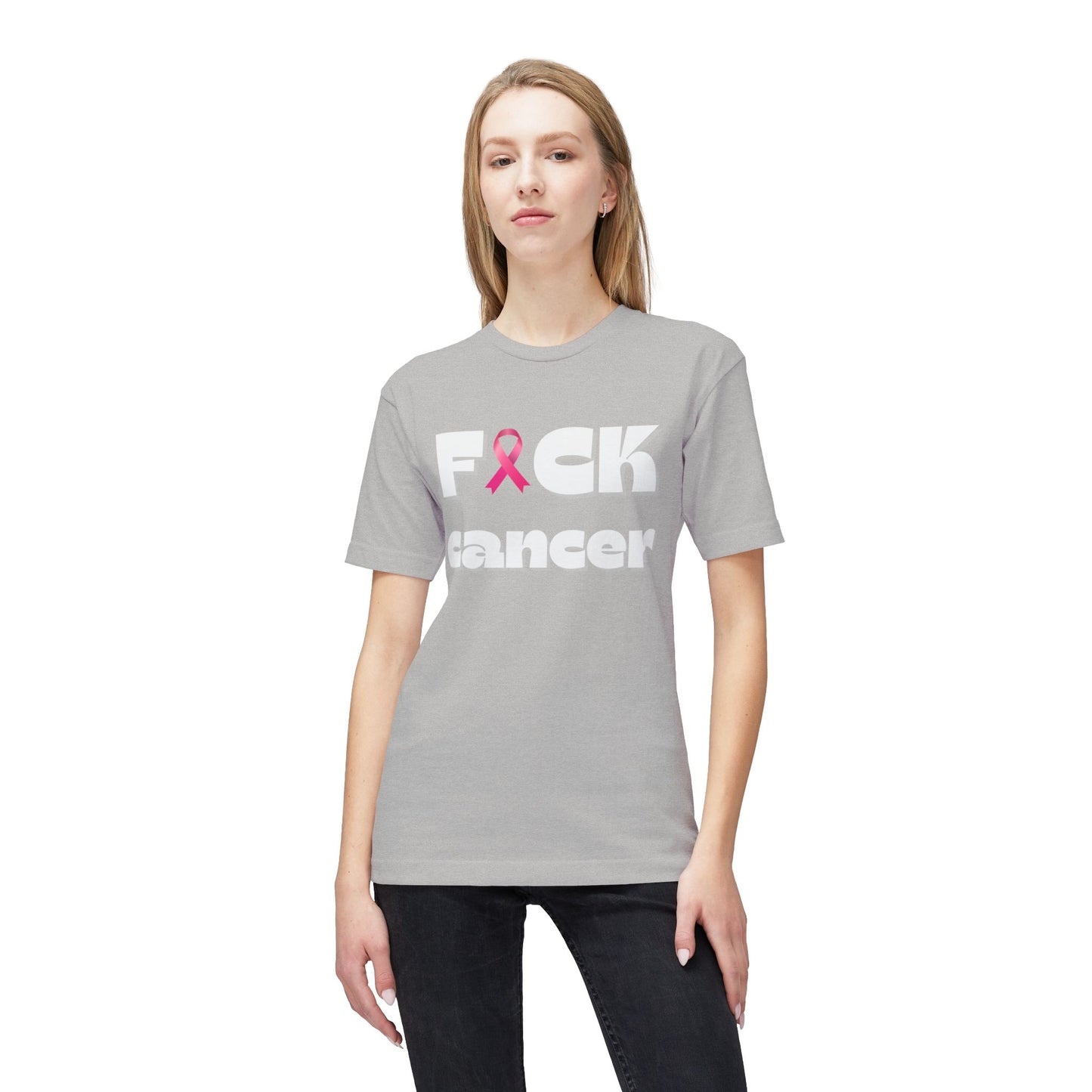 Bold Cancer Awareness T-Shirt, Breast Cancer Support Tee, Unisex Apparel, Inspirational Gift, Made in USA, Fighting Cancer Gear