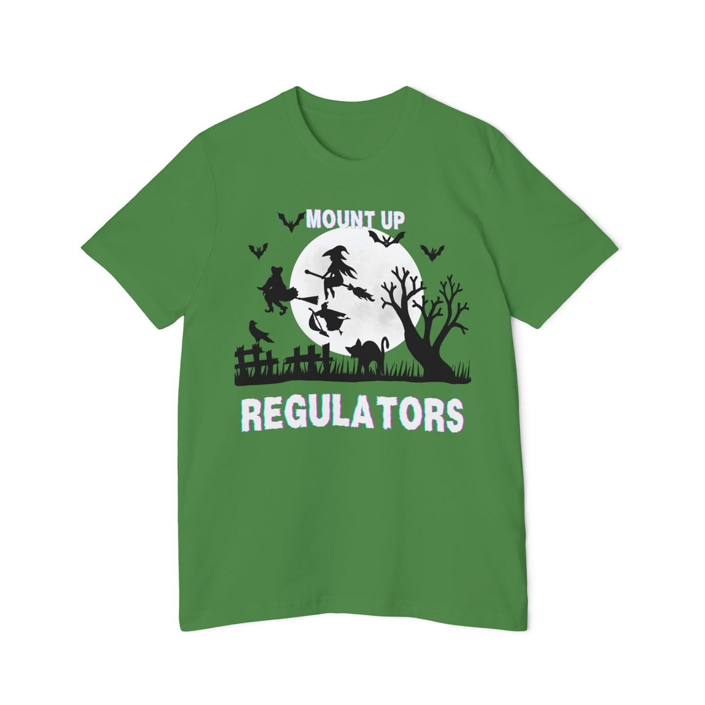 Mount Up Regulators T-Shirt, Unisex Halloween Top, Gift for Witch Lovers