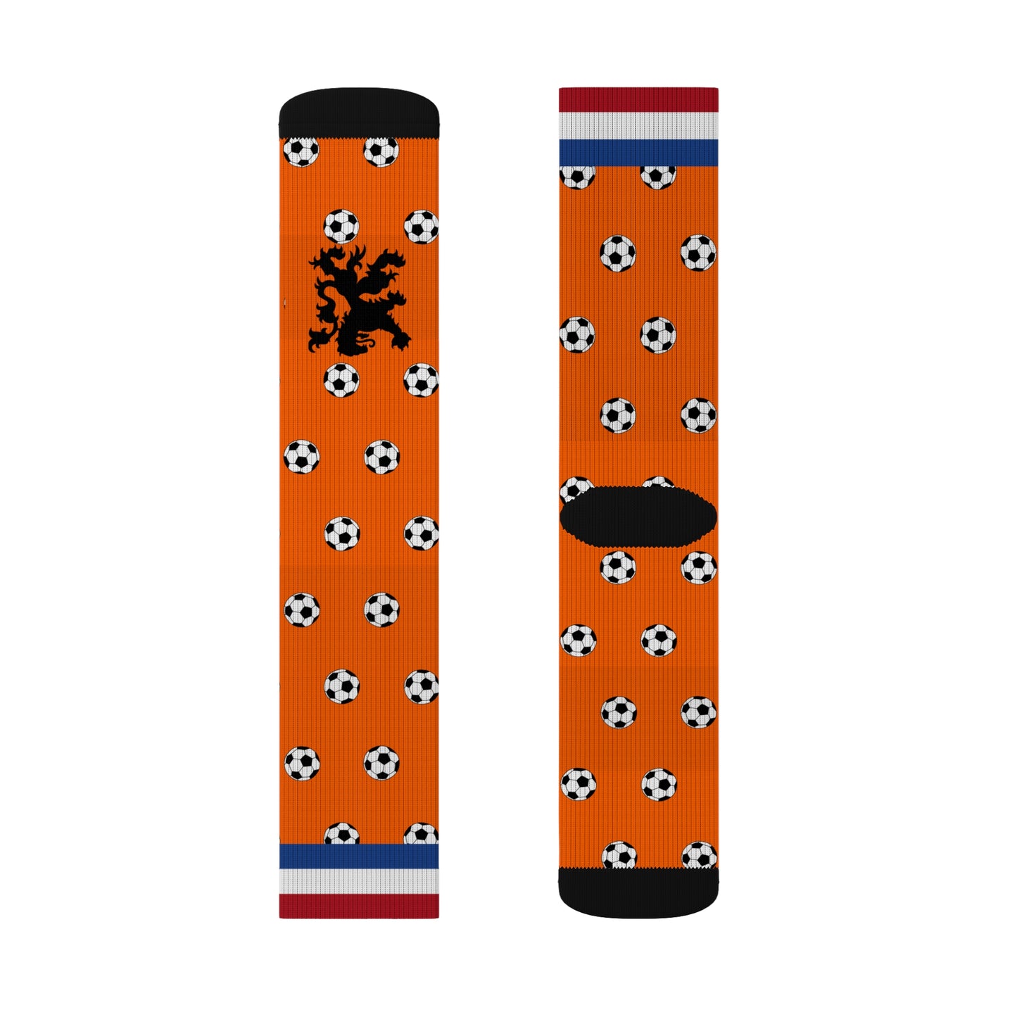 Dutch Voetbal Sokken - Perfect for Game Day, Gifts for Soccer Fans, Sportswear, Athleisure, Fun Accessories