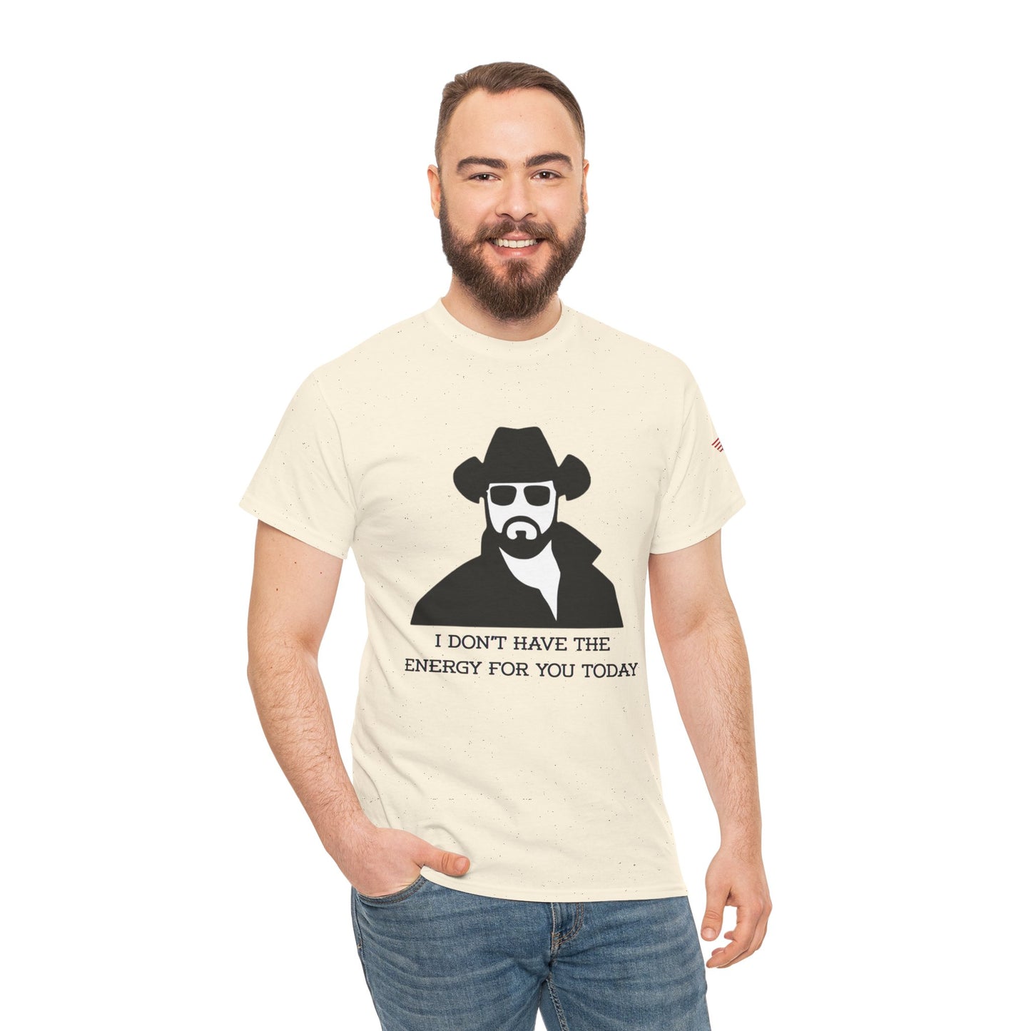 I Don't Have the Energy for You Today, Casual Wear, Gift for Friends, Funny Quote Shirt, Relaxed Fit Shirt