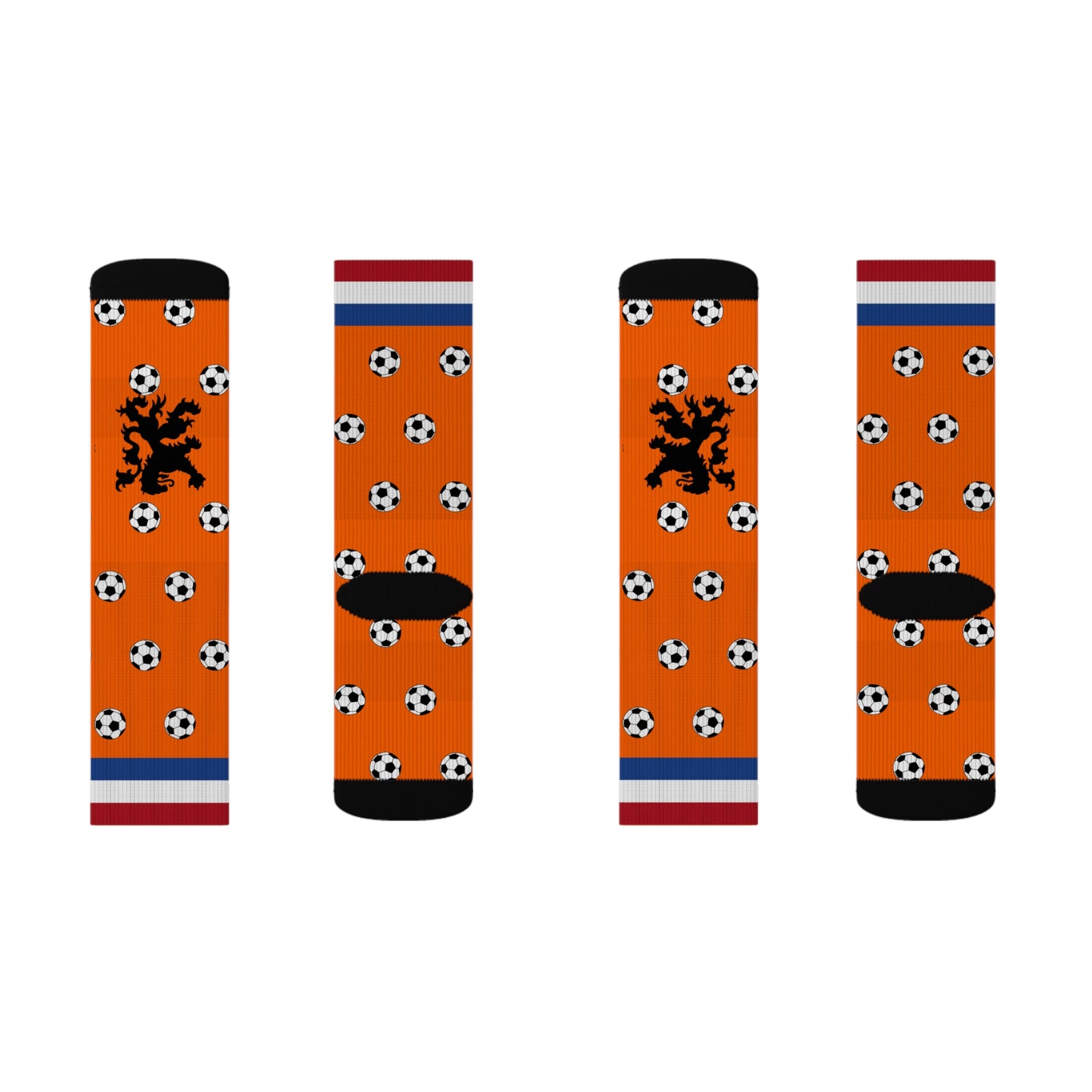 Dutch Voetbal Sokken - Perfect for Game Day, Gifts for Soccer Fans, Sportswear, Athleisure, Fun Accessories
