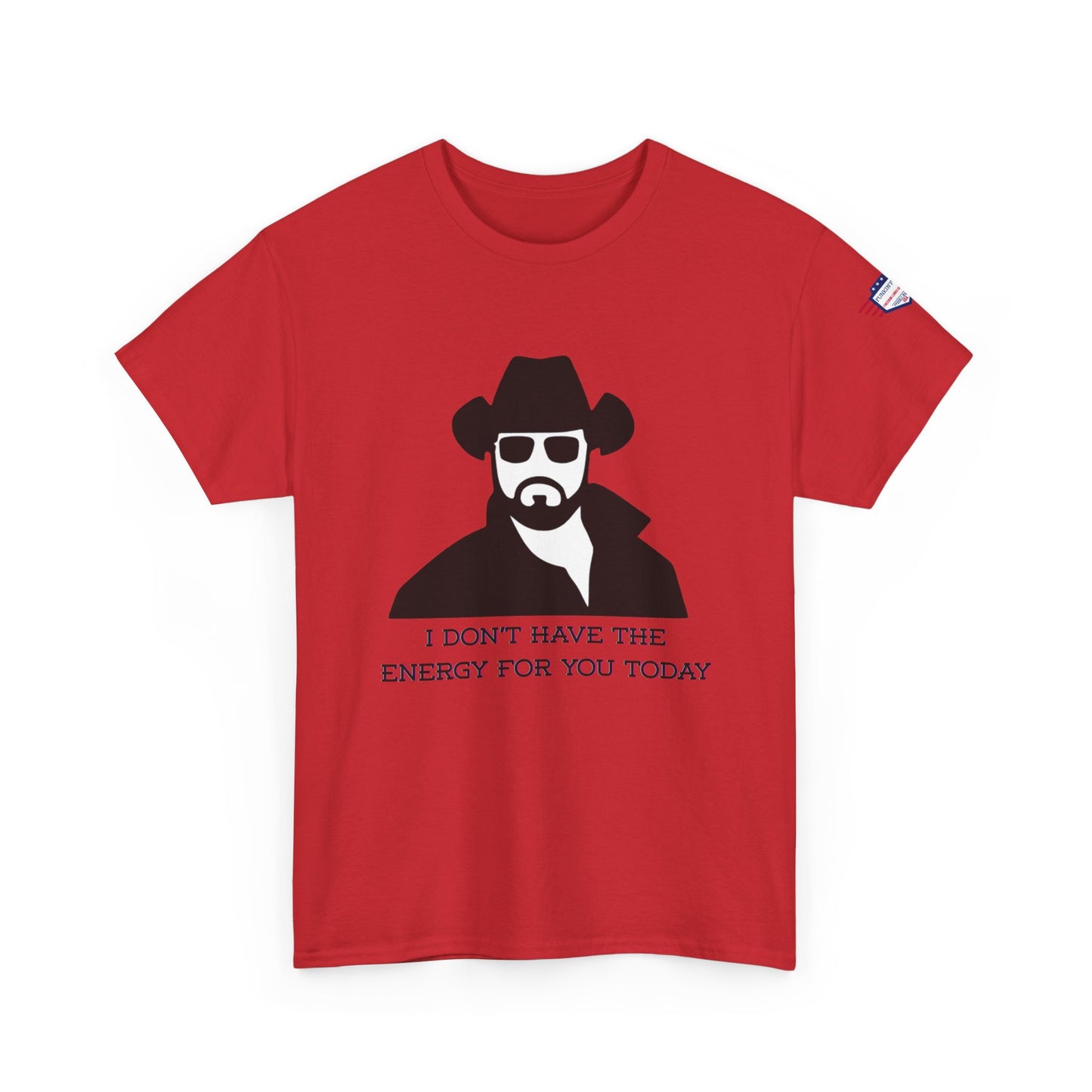 I Don't Have the Energy for You Today, Casual Wear, Gift for Friends, Funny Quote Shirt, Relaxed Fit Shirt
