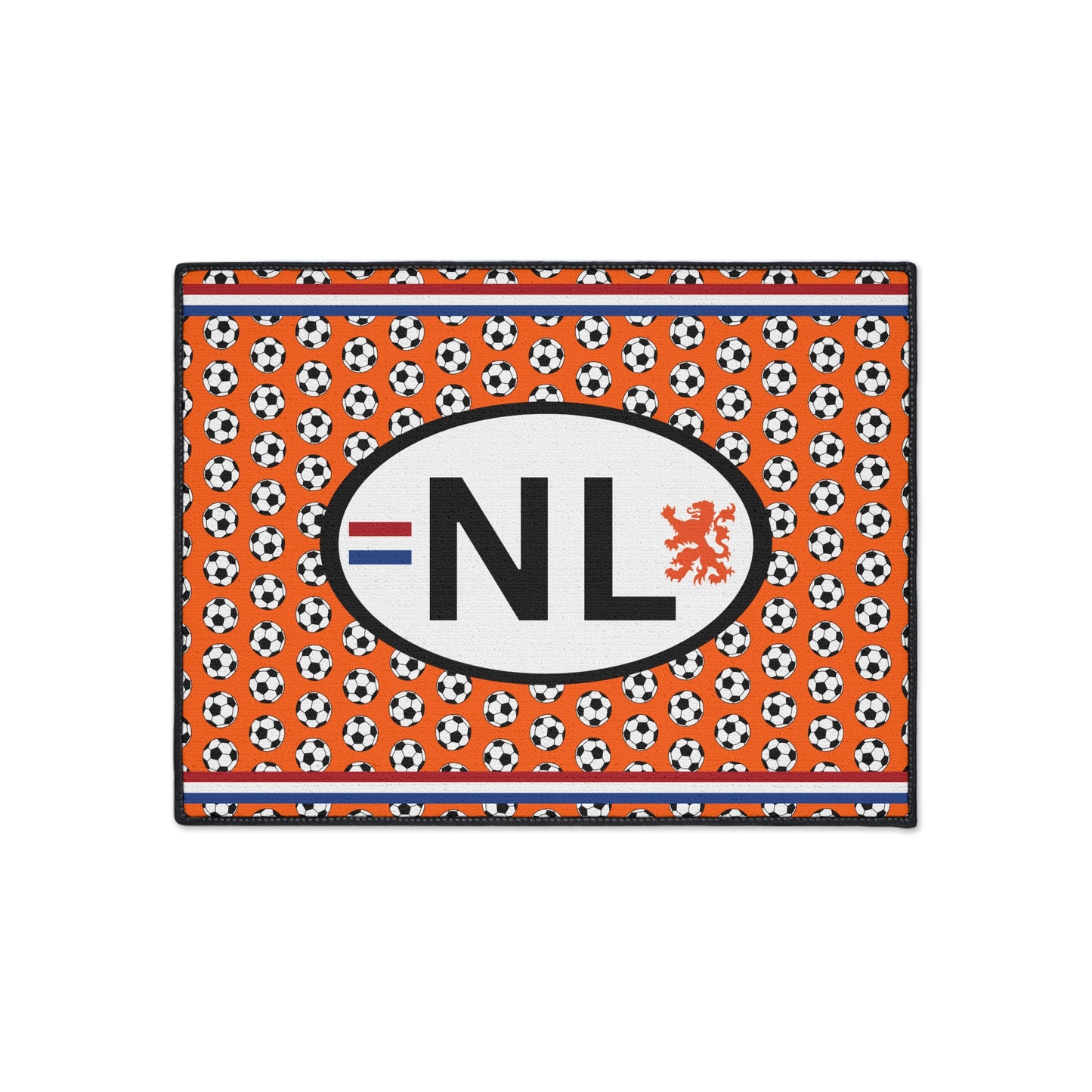 Voetbalmat - Hou je plekkie vrij in the kroeg tijdens EK/WK of versier je badkamer - Soccer-Themed Heavy Duty Floor Mat, Sports Entryway Rug, Durable Doormat, Game Room Decor, Netherlands Football Mat