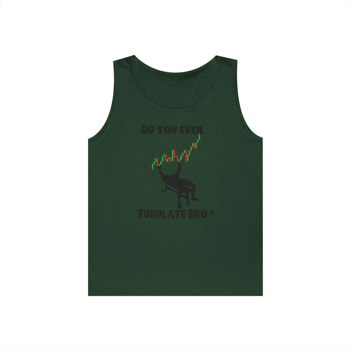 Workout Tank for Traders, Geeky Summer Apparel, Do You Even Fulkulate Bro?, Gift for Traders, Unisex Cotton Top