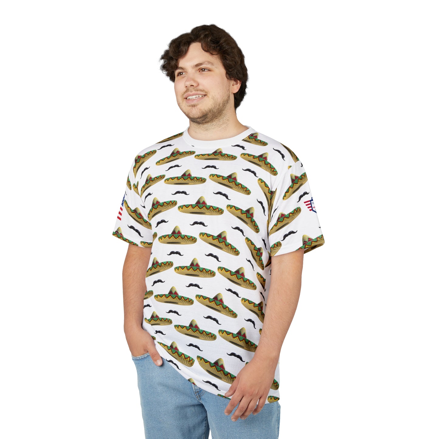 Fiesta Fun Temu Obama - Dollar Store Obama - Unisex Tee | Mustache & Sombrero Party Shirt